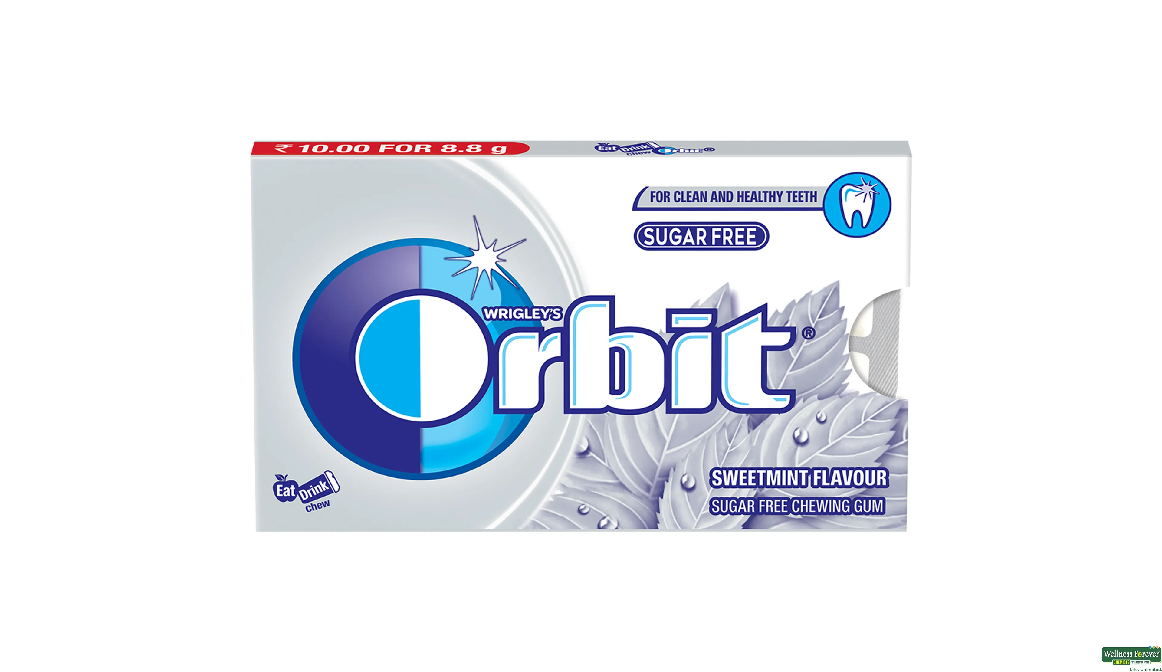 ORBIT SWEETMINT SF 8.8GM- 1, 8.8GM, 