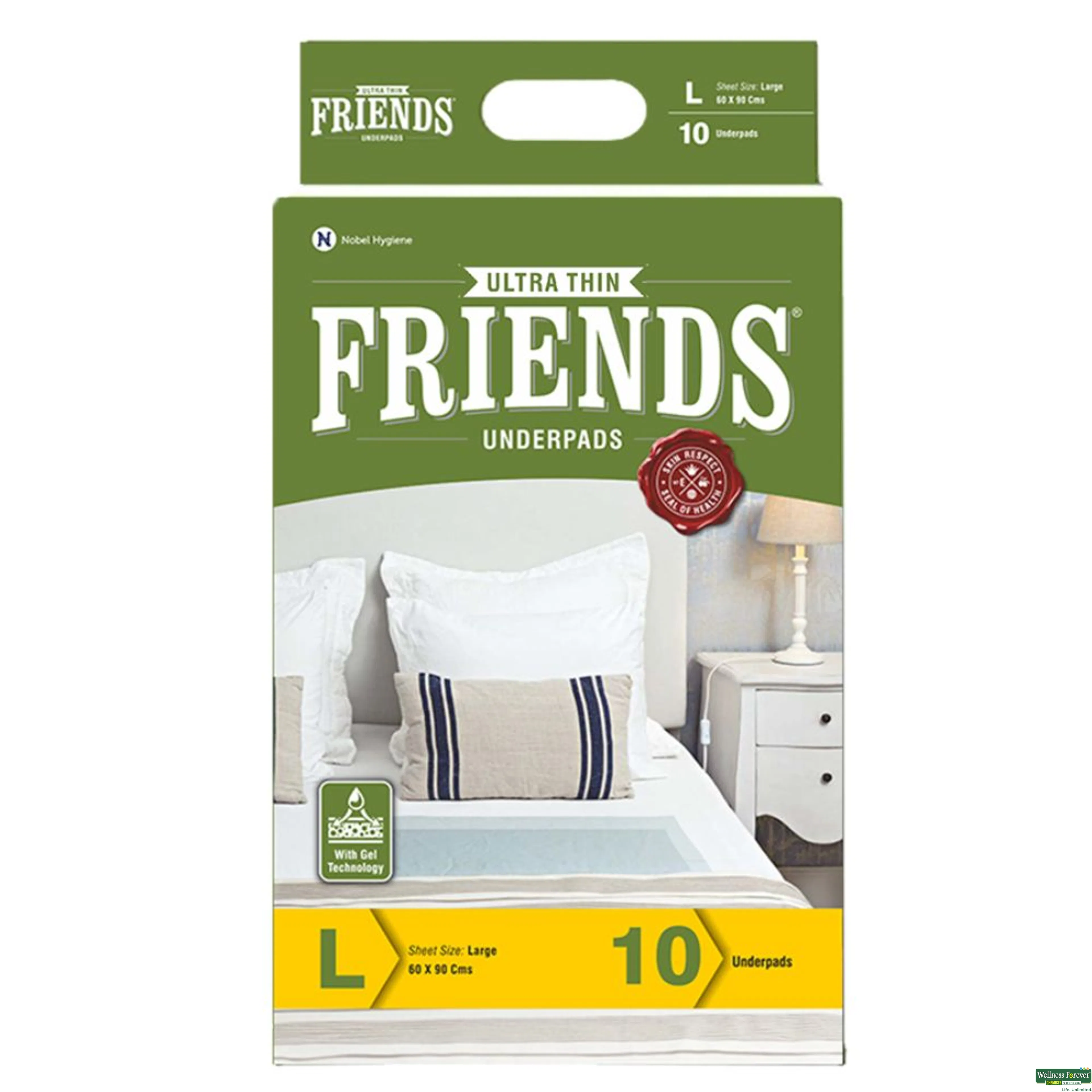 Friends Pullup Pant Style Adult Diapers - XL-XXL, 10's pack