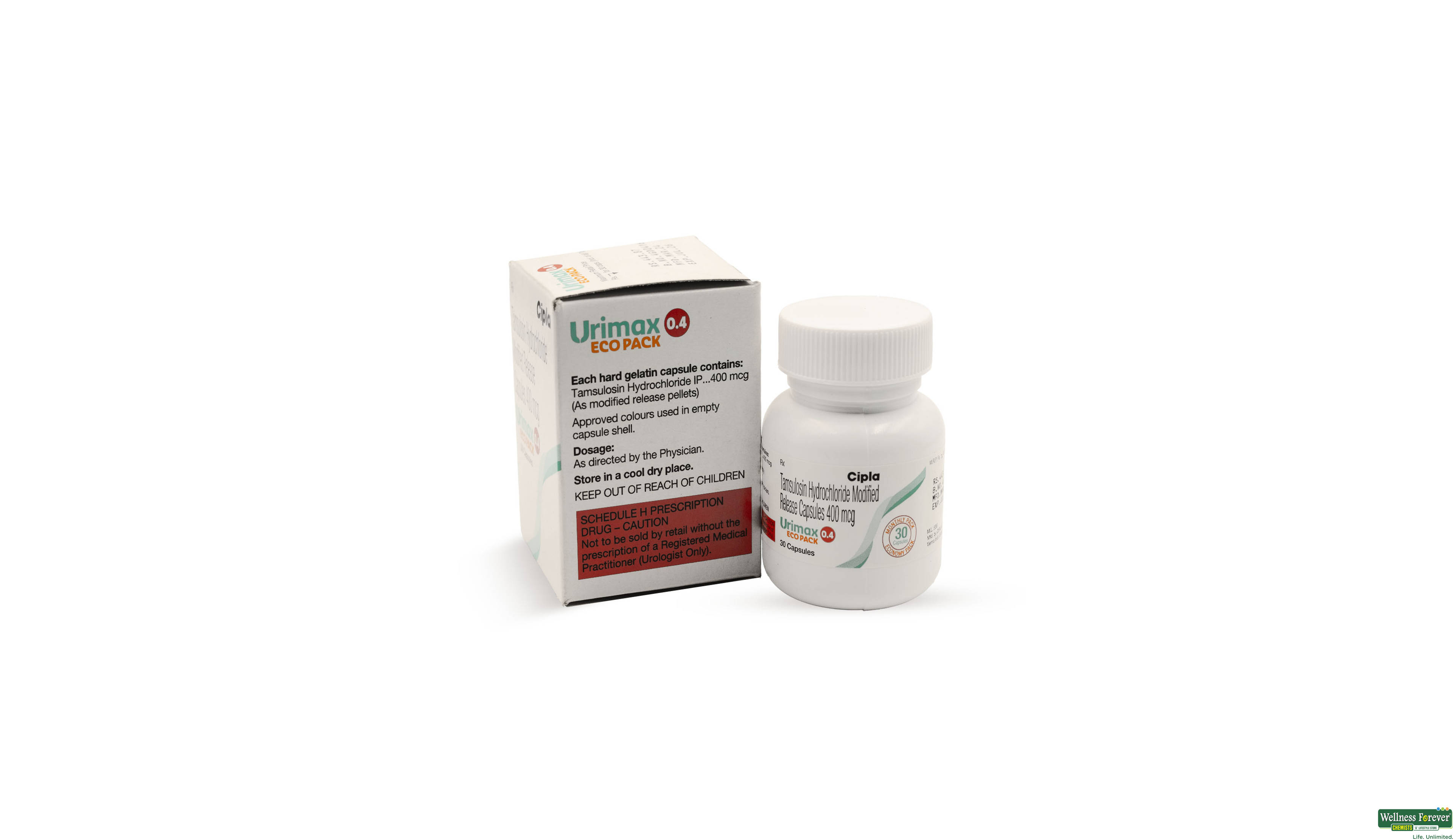 URIMAX 0.4MG 30CAP- 1, 30CAP, 
