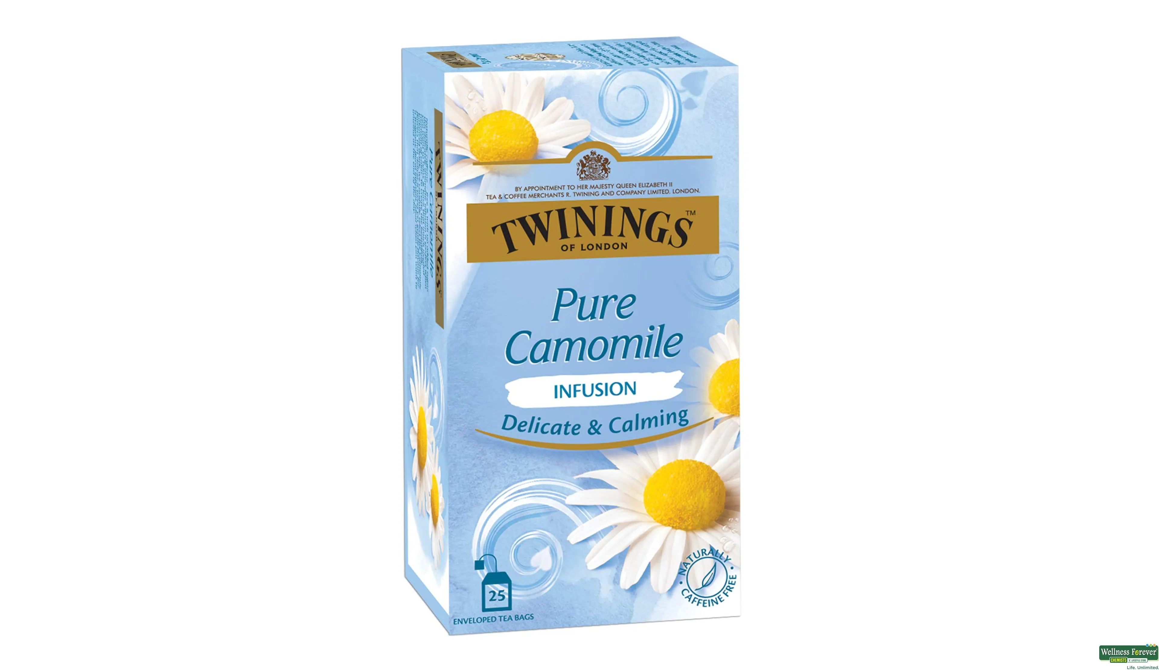 TWININGS TEA CAMOMILE 25BAGS- 1, 25BAGS, null