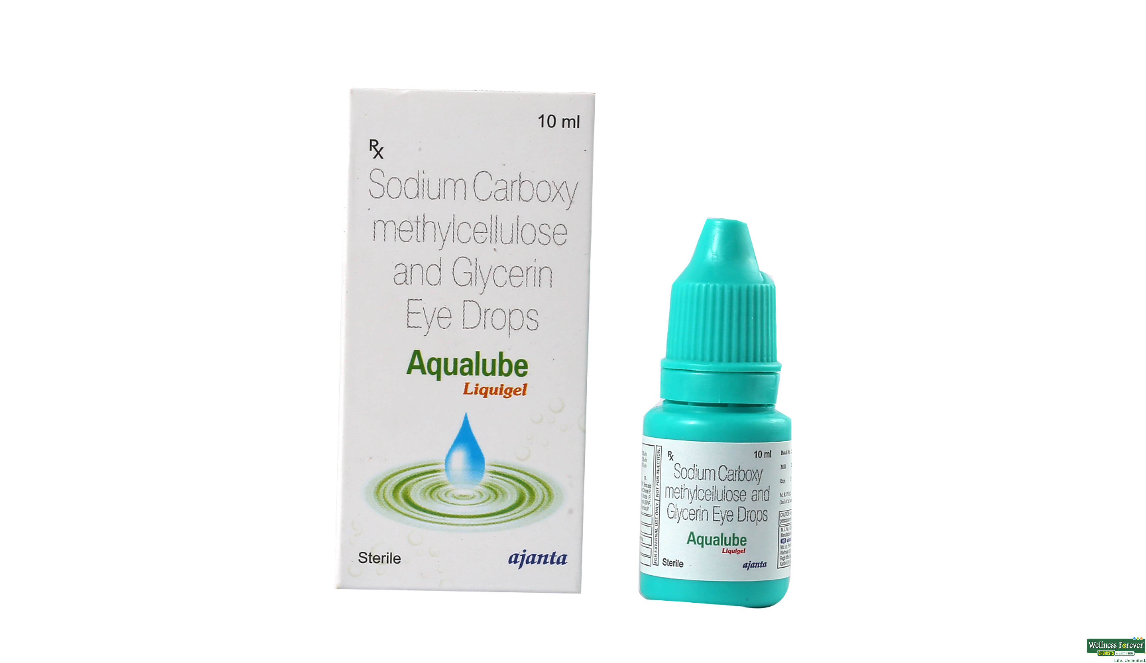 AQUALUBE-LIQUIGEL E/DROP 10ML- 1, 10ML, 