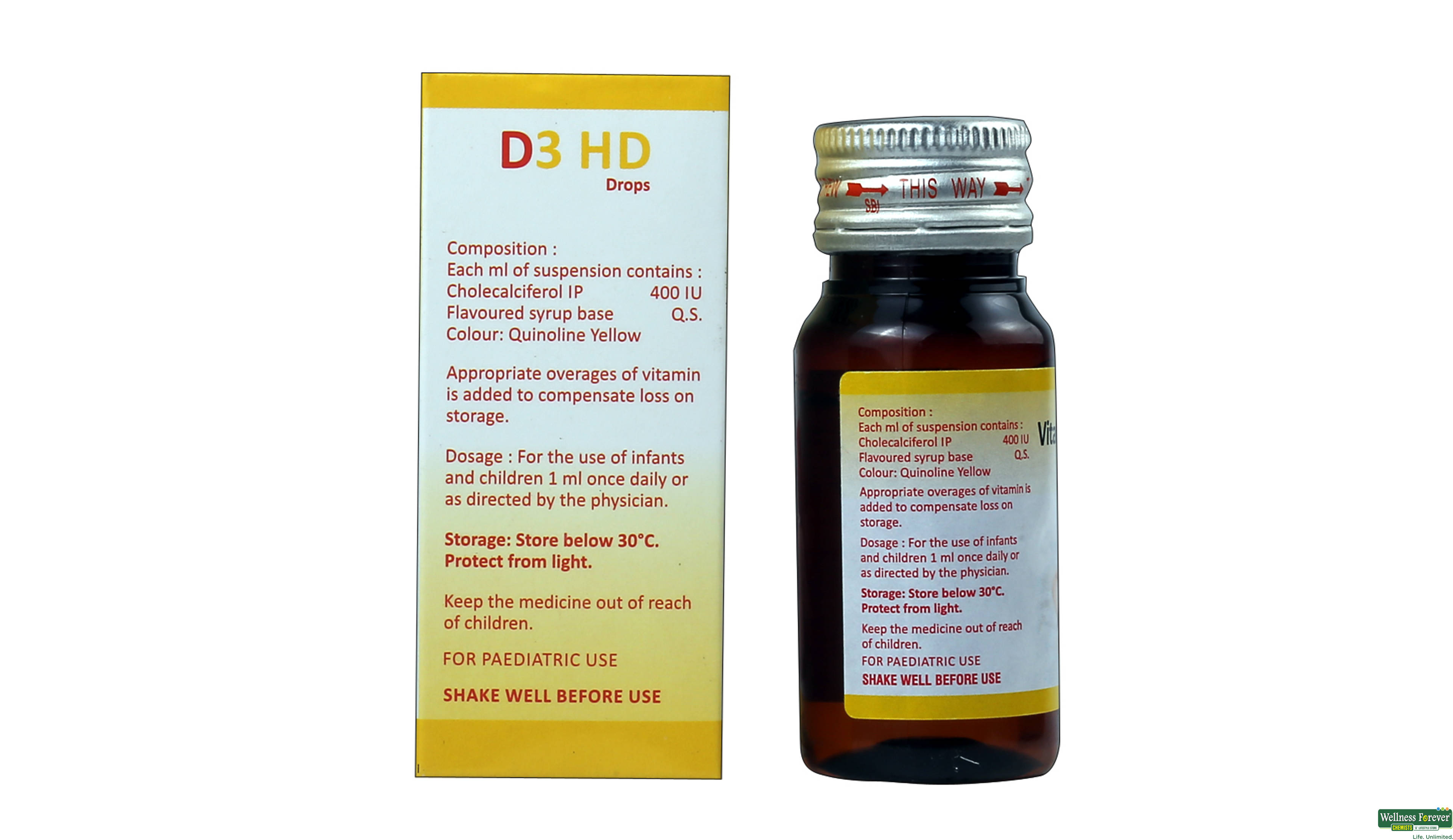 D3-HD VITAMIN DROP 30ML- 2, 30ML, 