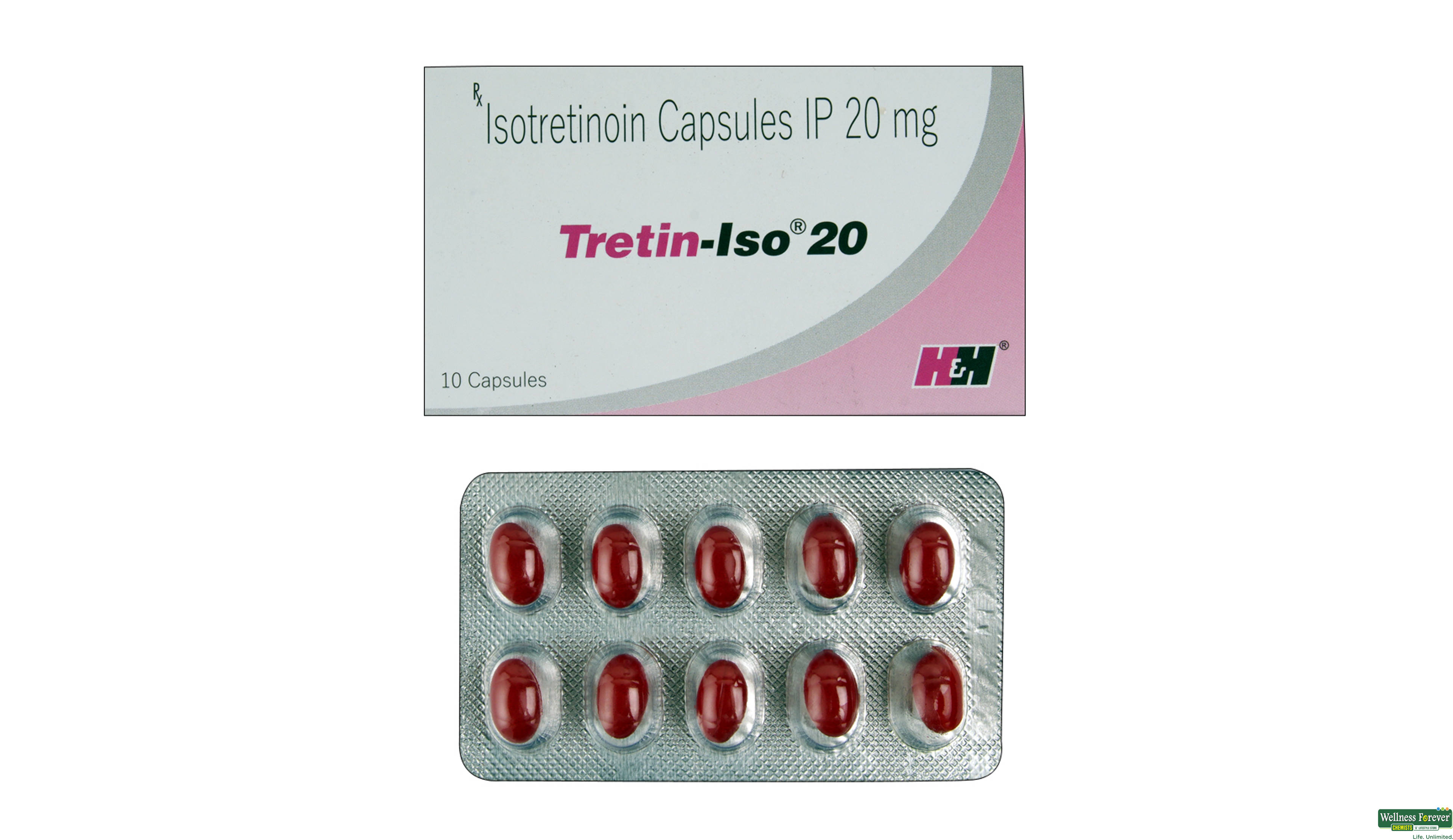 TRETIN-ISO 20MG 10CAP- 1, 10CAP, 