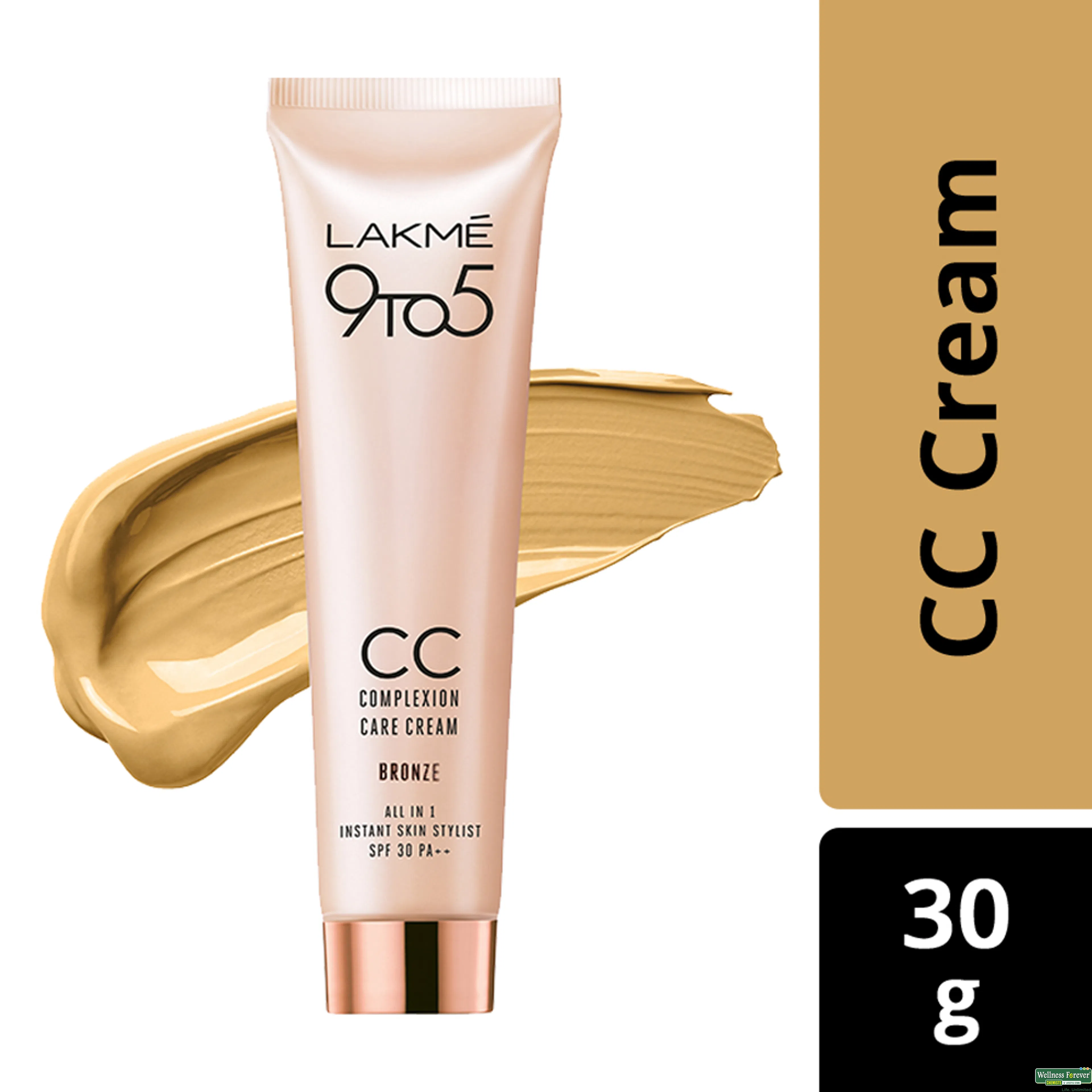 LAKME F/CRM CC BRONZE SPF30 30GM-image