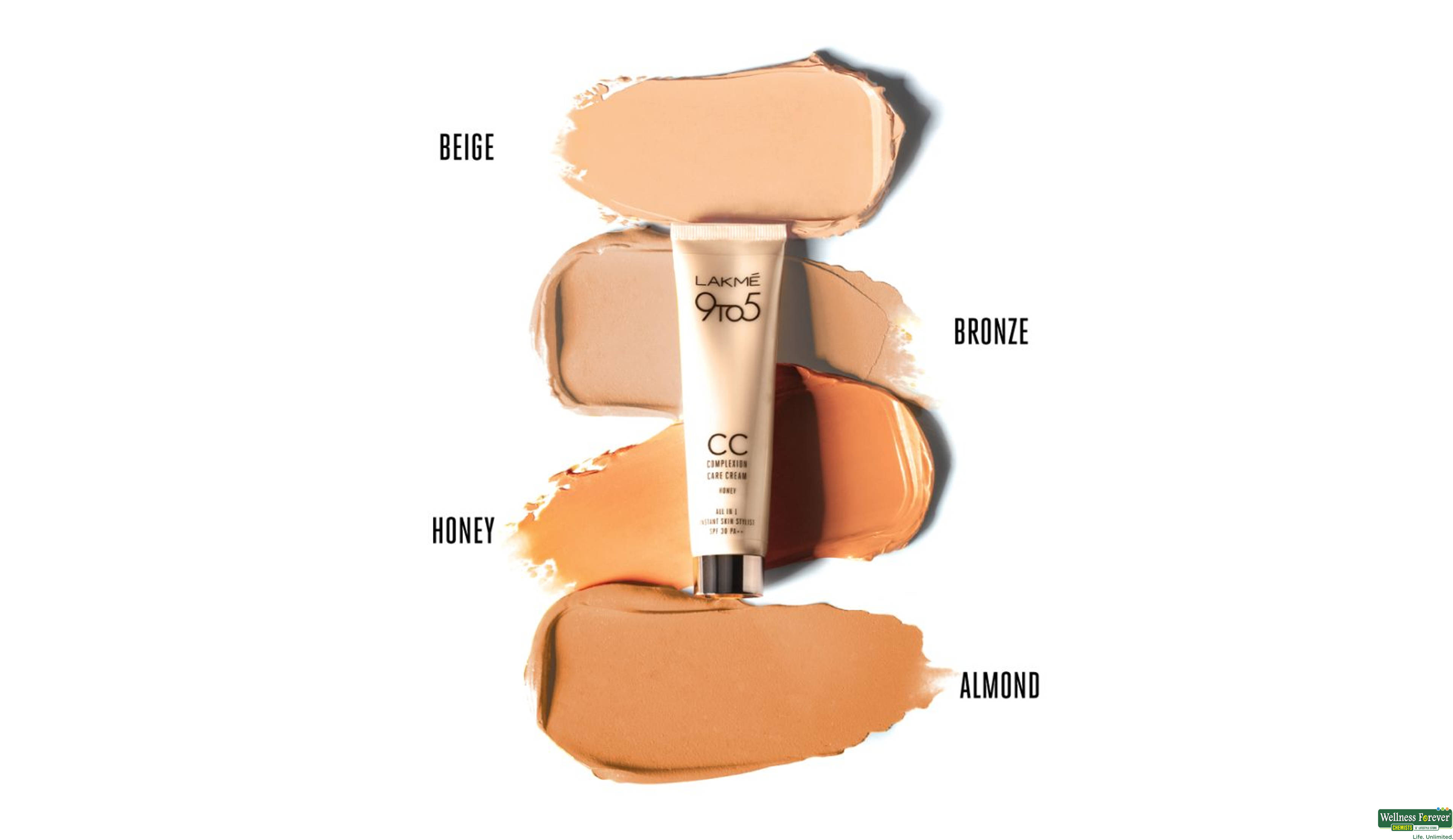 LAKME F/CRM CC BRONZE SPF30 30GM- 6, 30GM, 