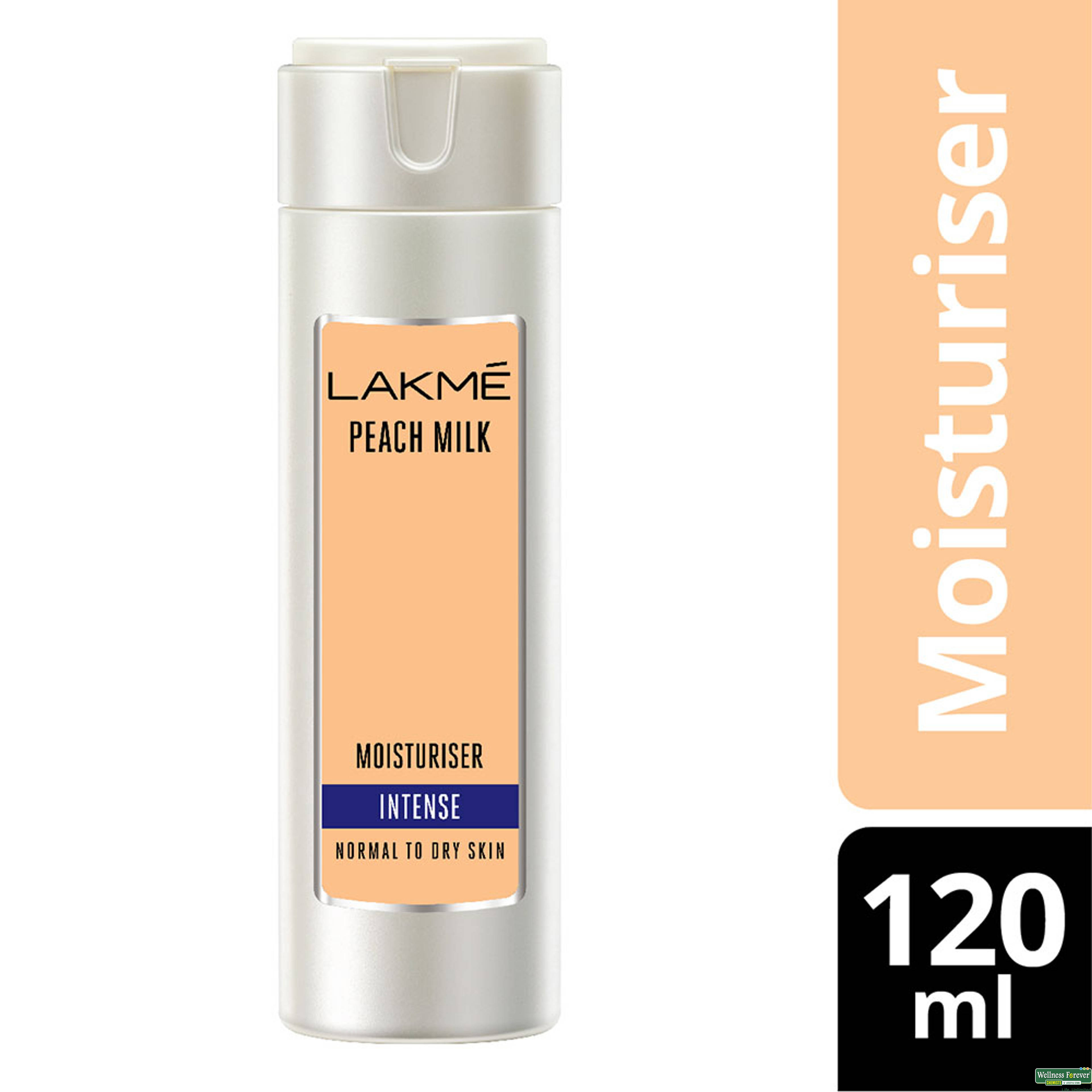 Lakme Peach Milk Intense Moisturizer Lotion, 120 ml-image