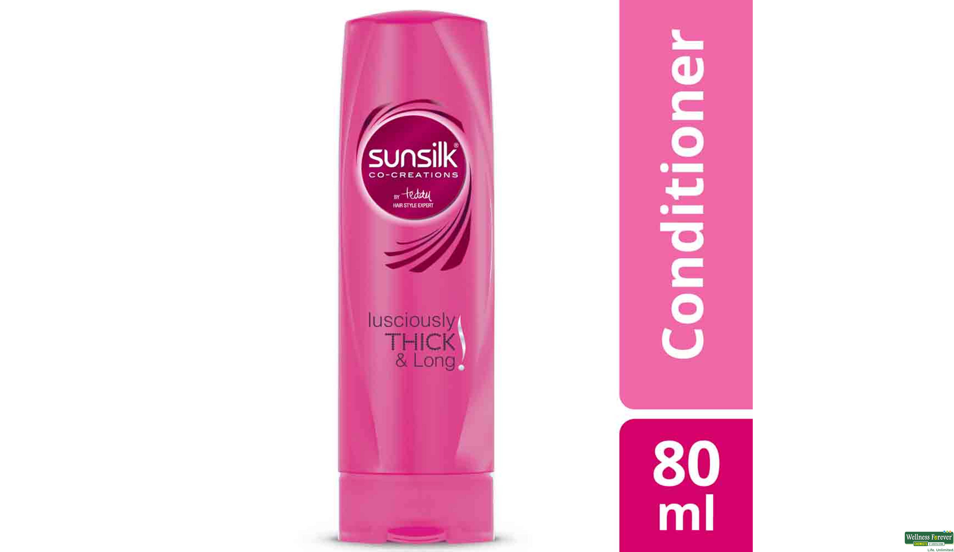 SUNSILK COND LUSCIOUSLY THICK LONG 80ML- 1, 80ML, 