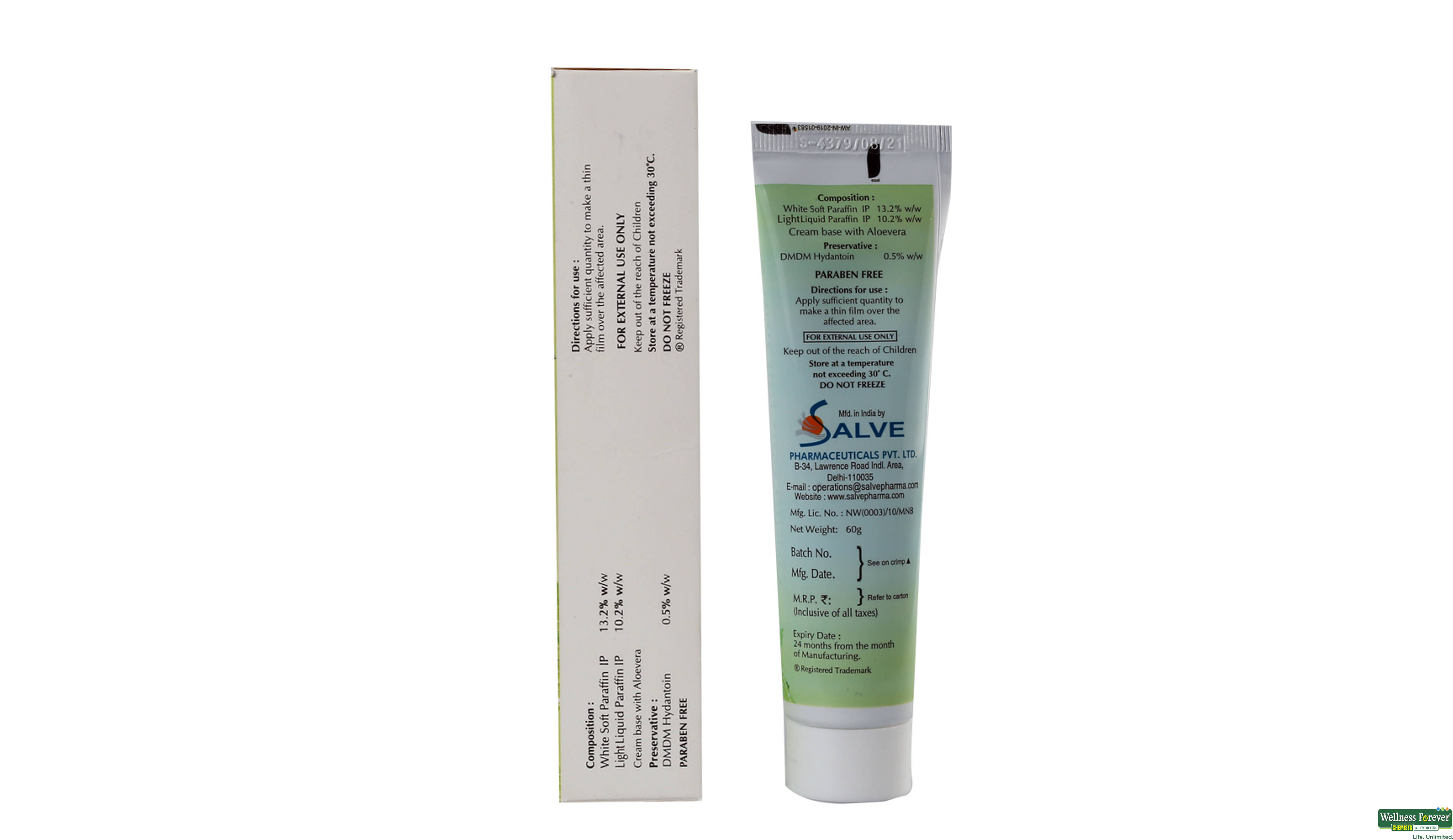 PARASOFT CREAM 60GM- 2, 60GM, 
