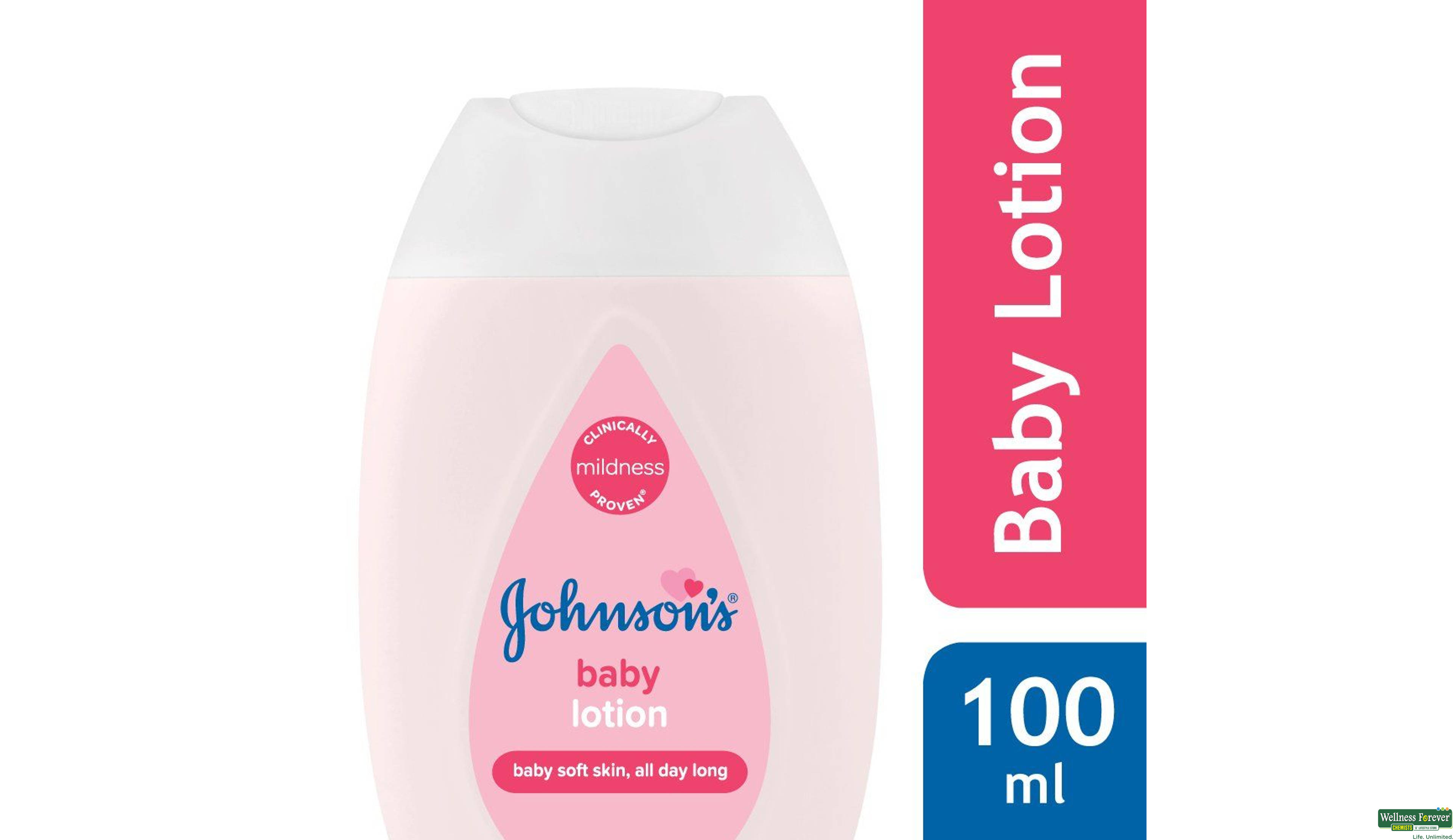 JJ BABY B/LTN PINK 100ML- 1, 100ML, 