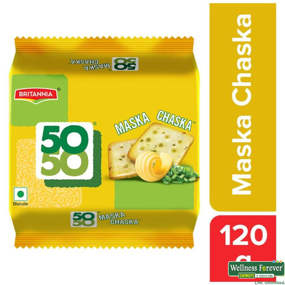 BRITANNIA Crackers 50 50 Maska Chaska & Sweet and Salty Biscuit 13.12oz  (372g) - Delicious, Light & Crispy Cookies - Suitable for Vegetarian Combo  Pack 1 Each (Pack of 2) - Walmart.com