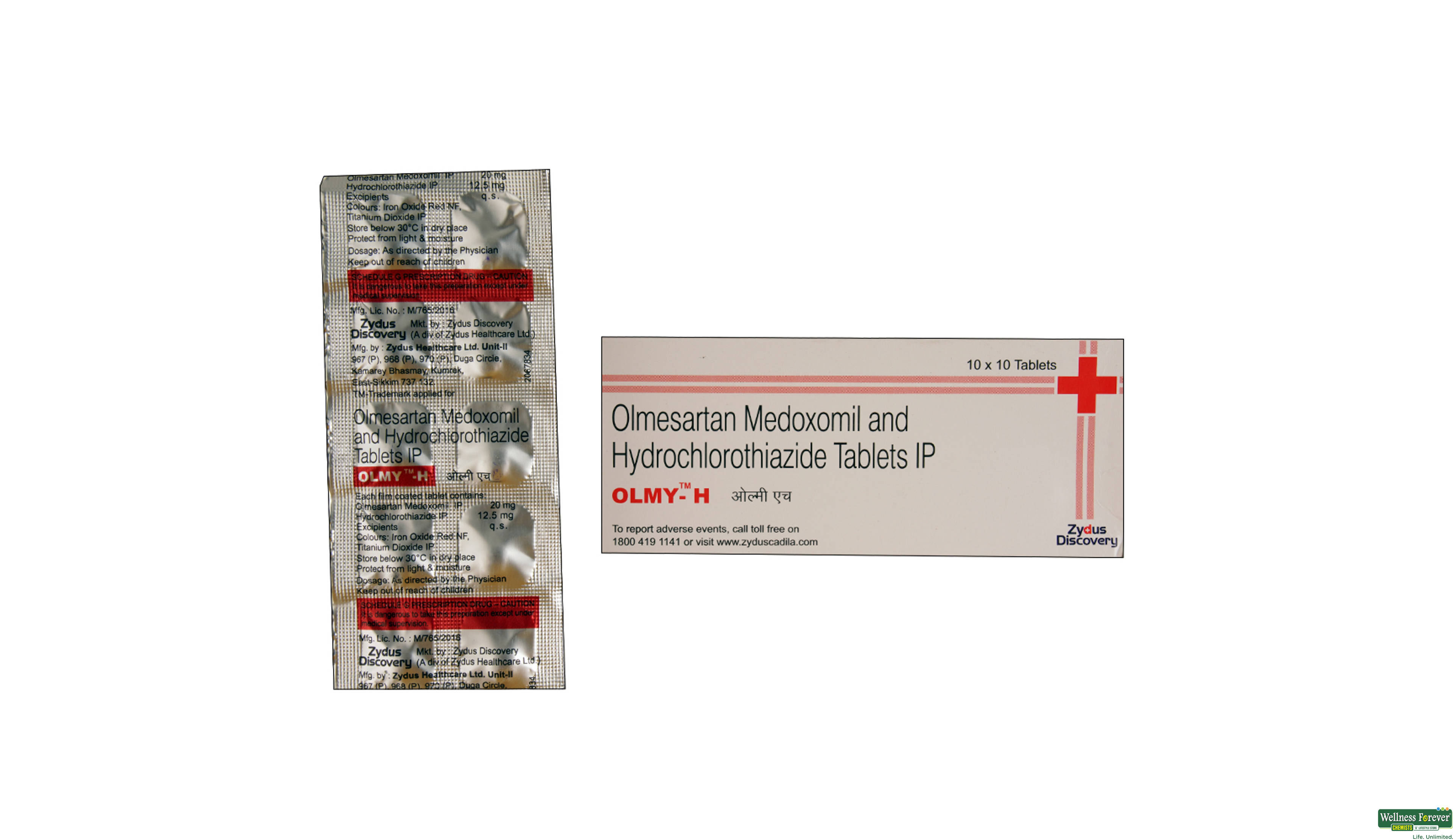 OLMY-H 20MG 10TAB- 1, 10TAB, 
