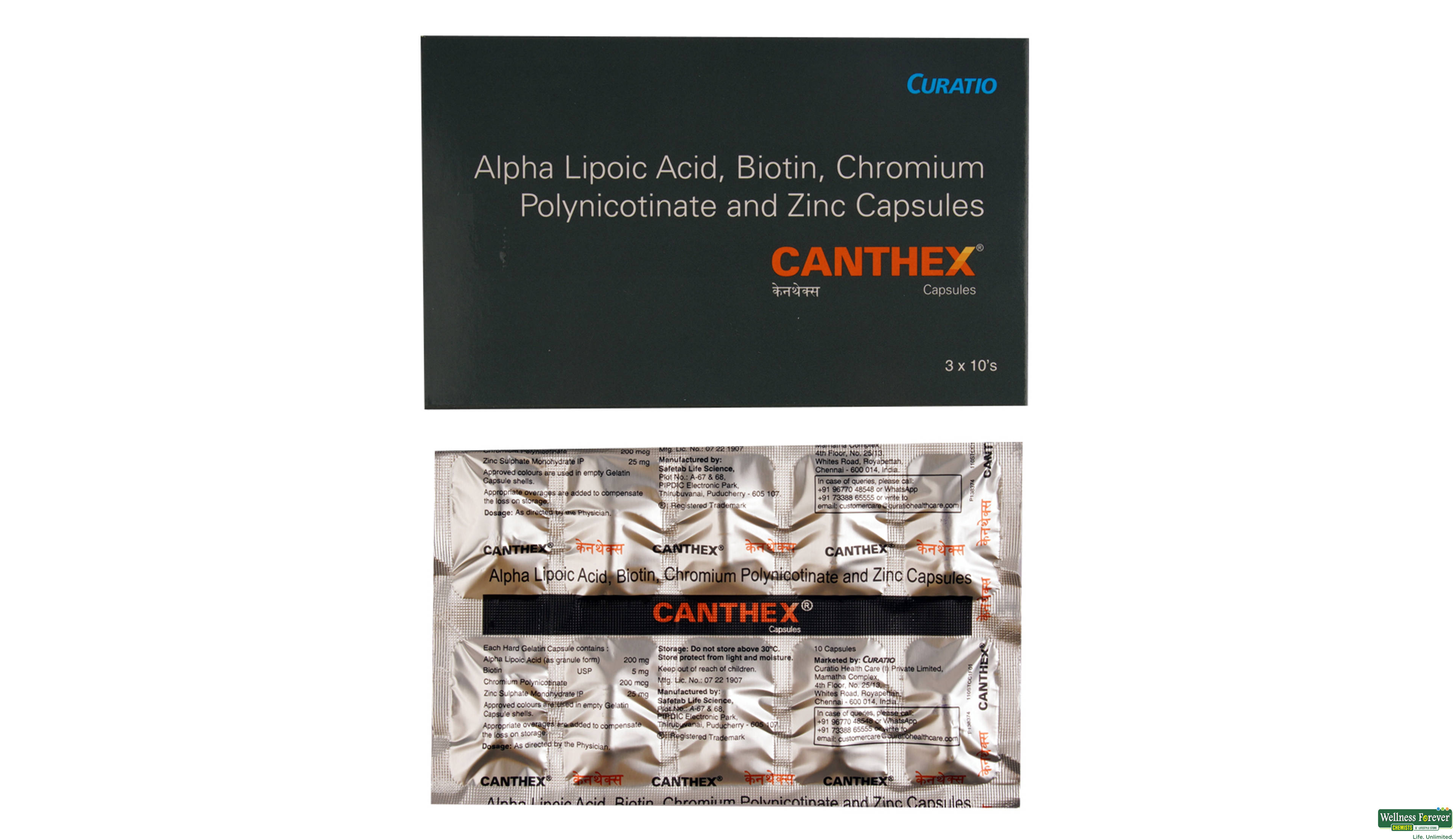 CANTHEX 10CAP- 1, 10CAP, 