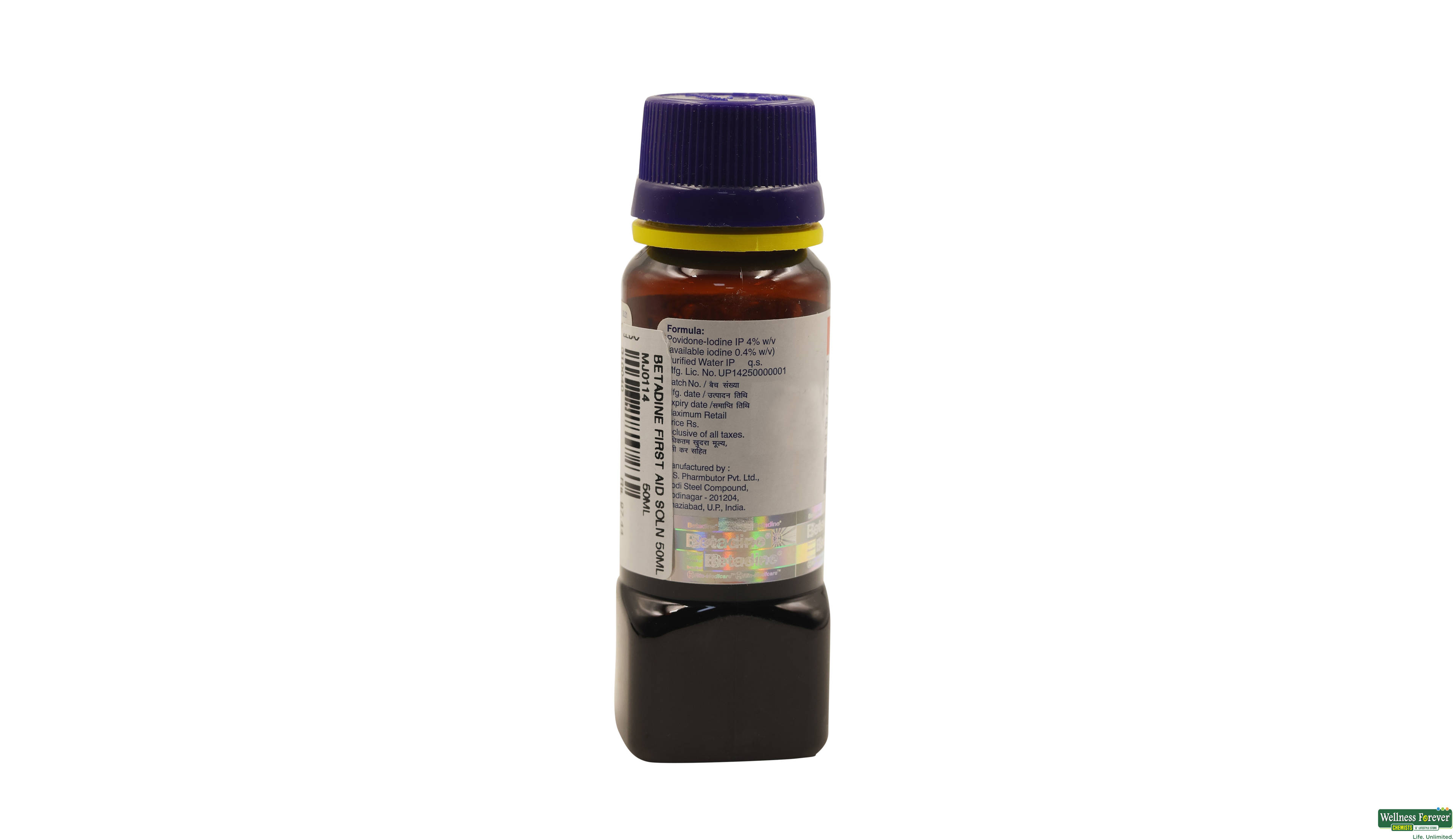BETADINE FIRST AID SOLN 50ML- 3, 50ML, 