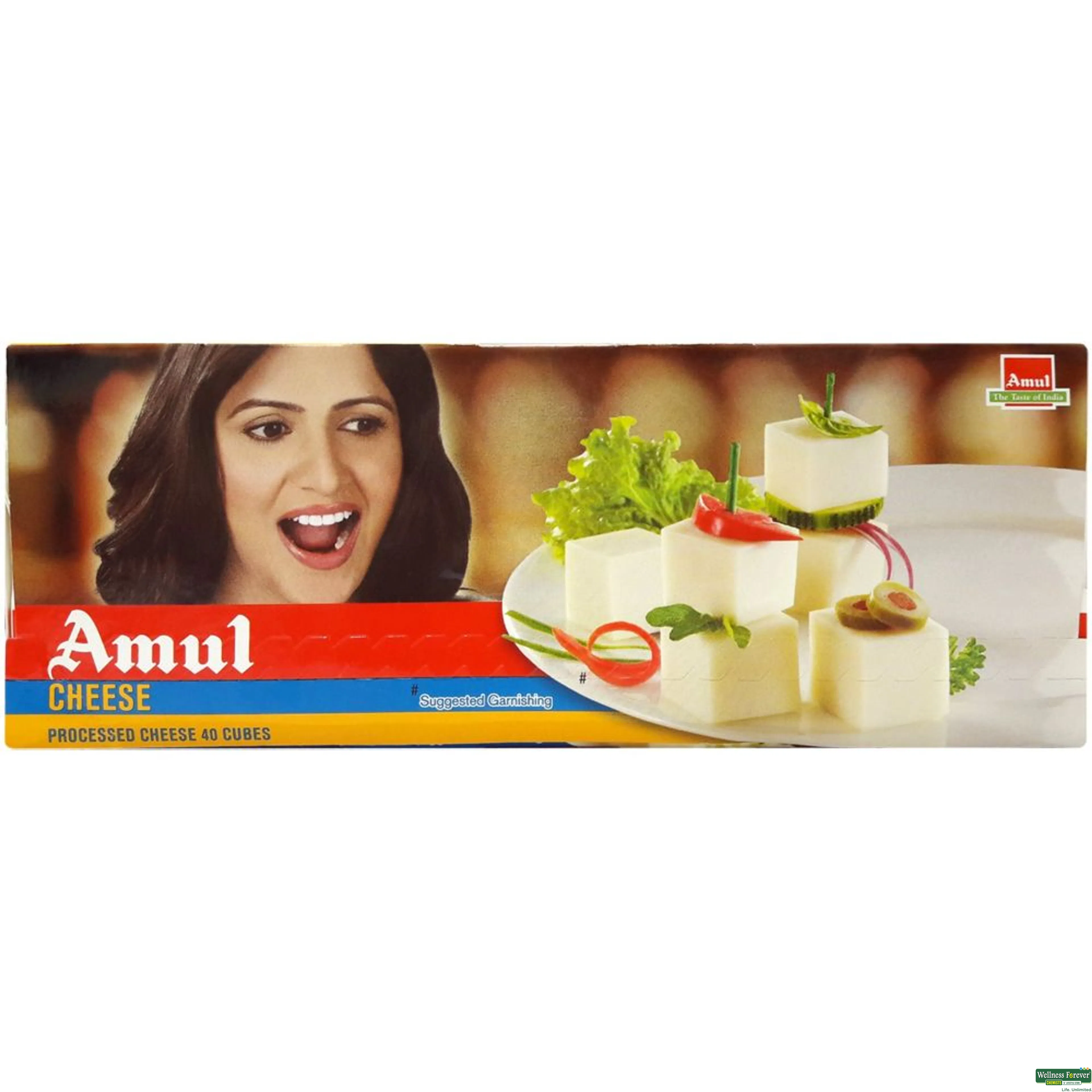 AMUL CHEESE CUBE 40PC-image
