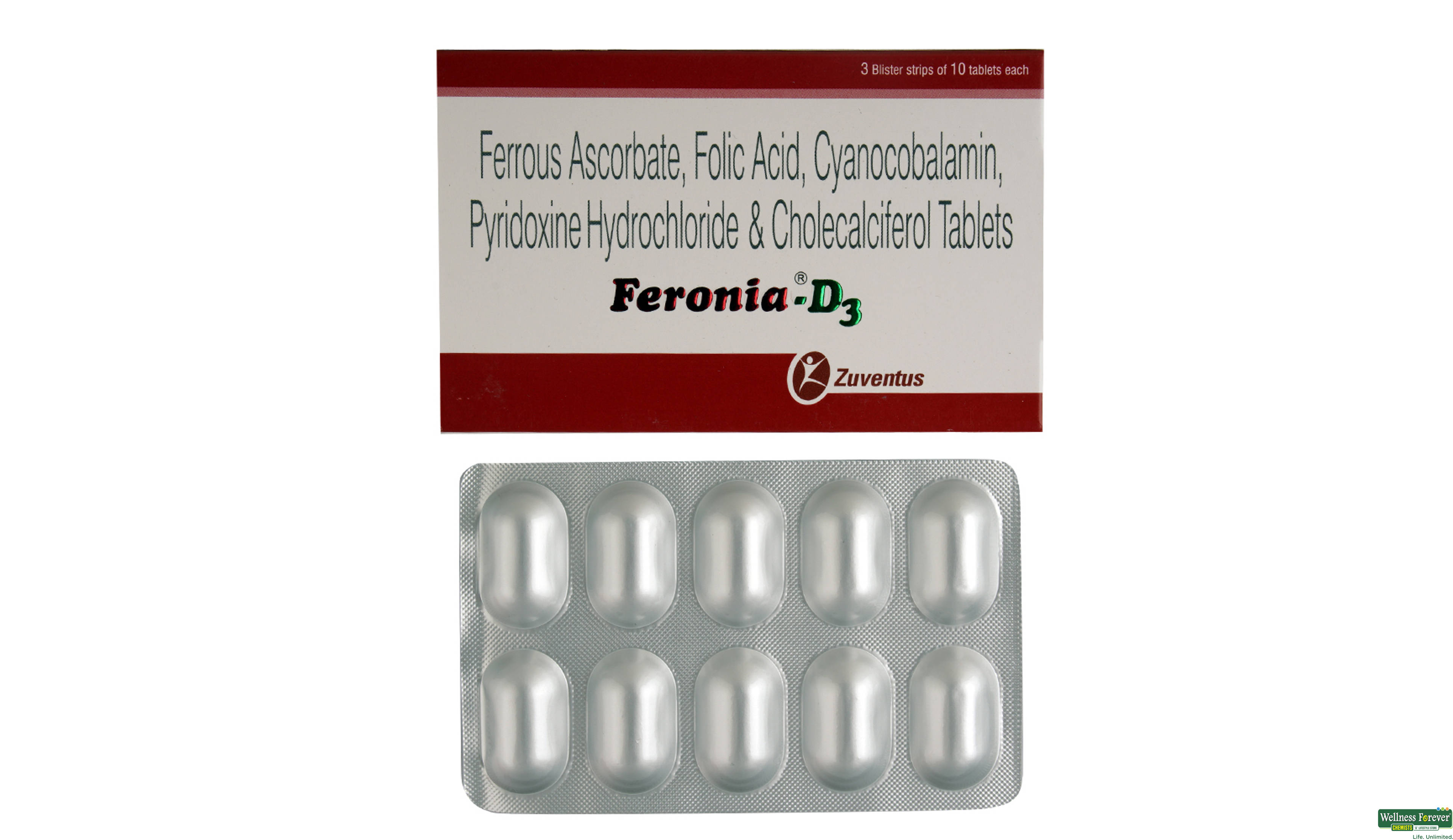 FERONIA-D3 10TAB- 1, 10TAB, 