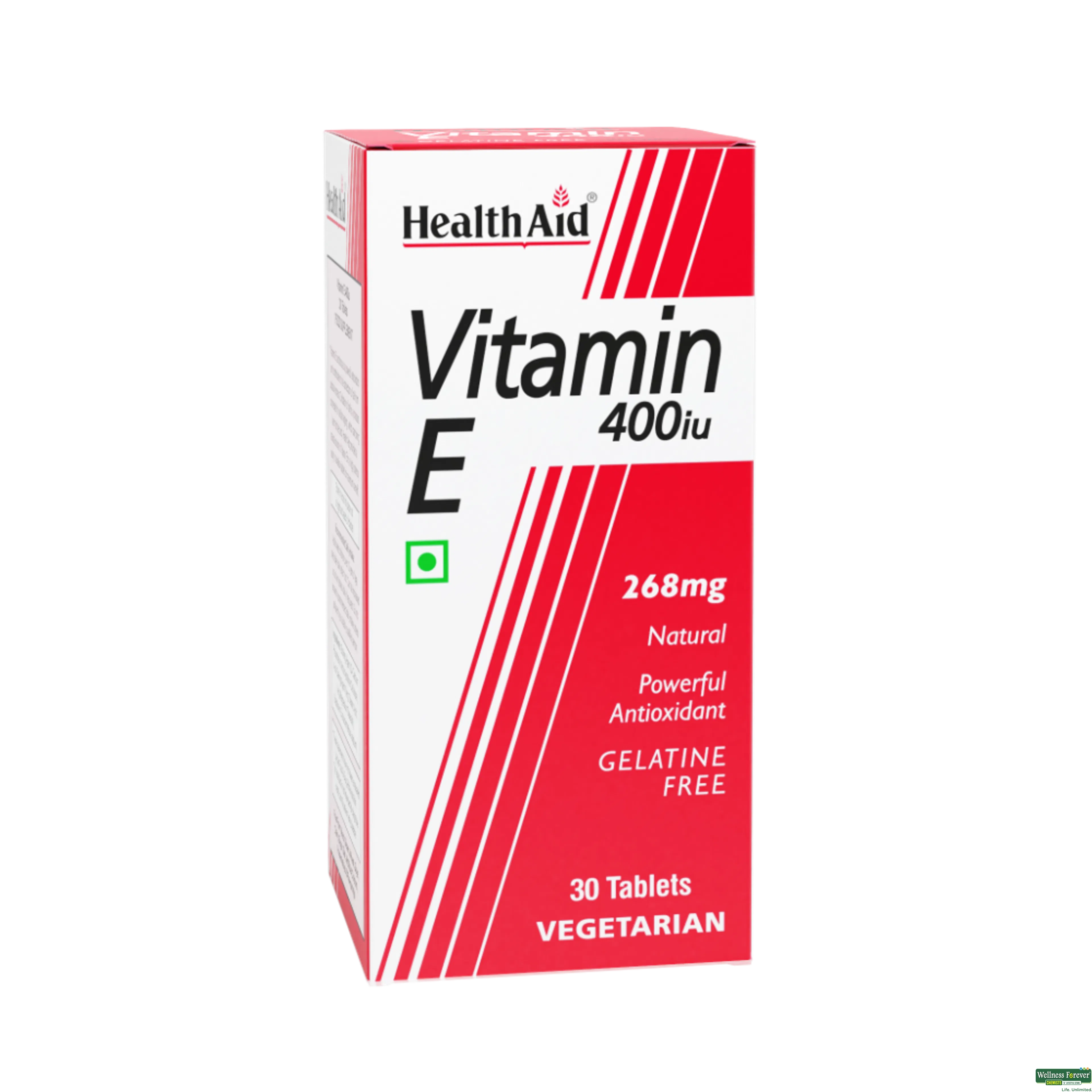 HEALTH AID VITAMIN-E 400IU 30CAP-image