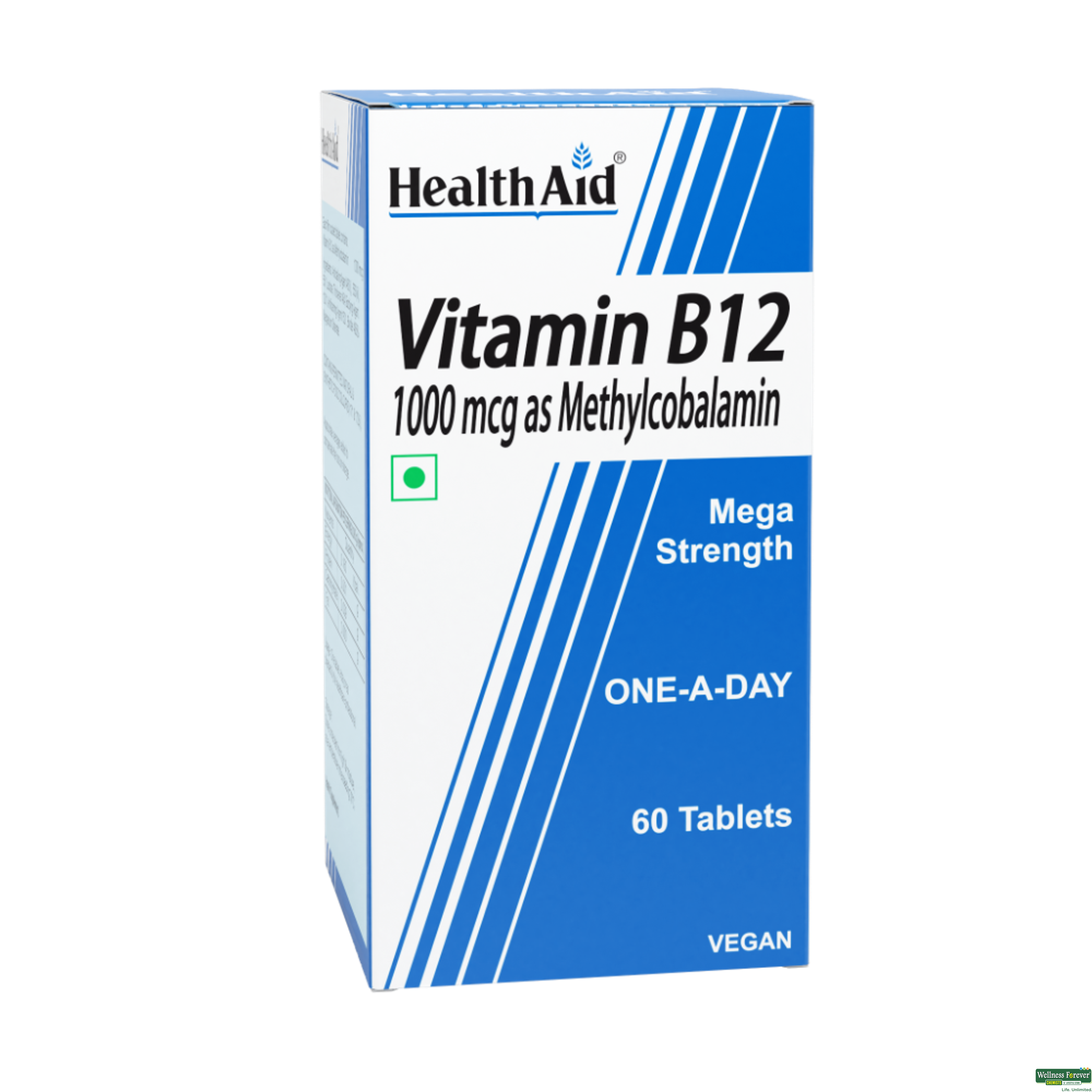 Health Aid Vitamin-B12 1000Mcg 60Tablets-image