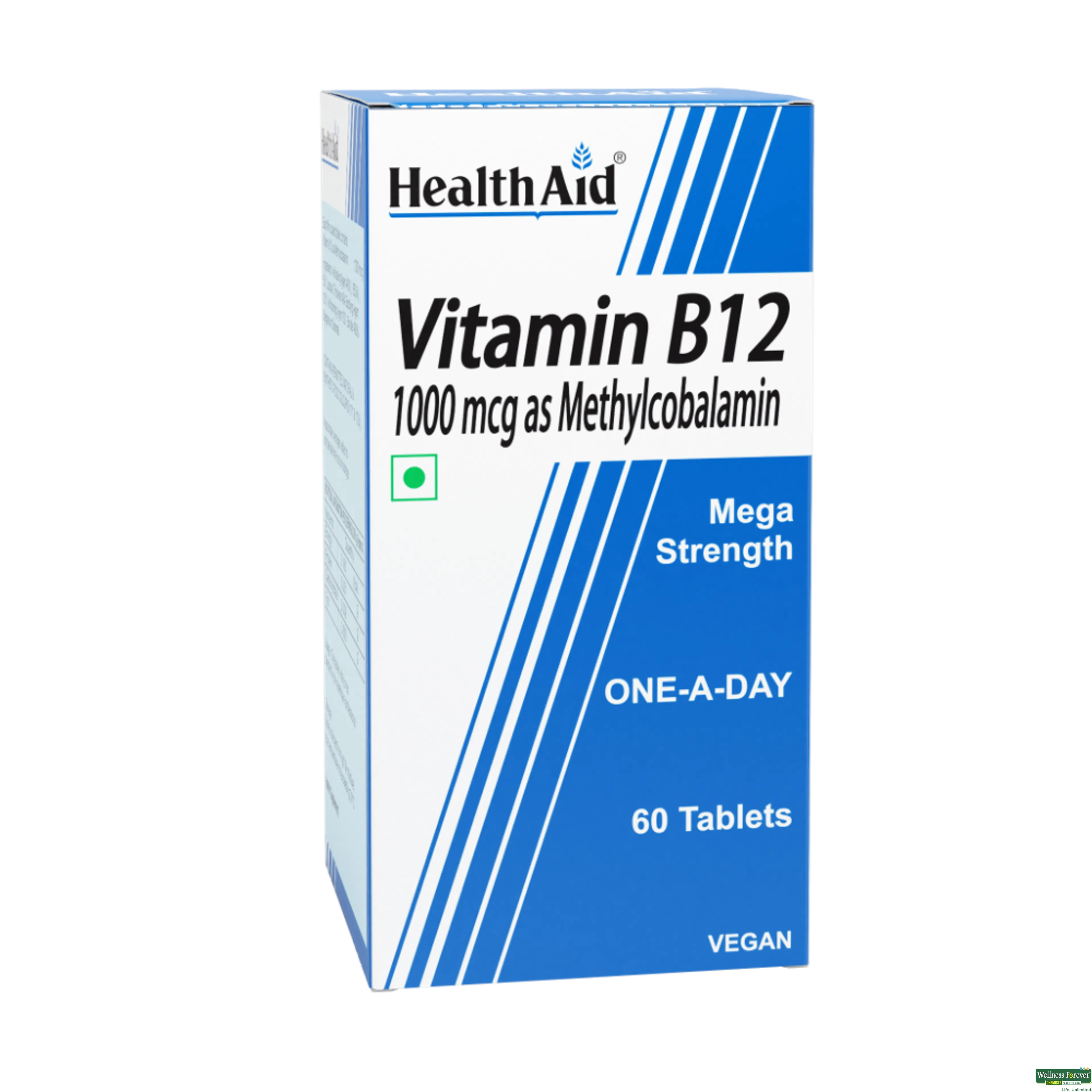 HEALTH AID VITAMIN-B12 1000MCG 60TAB-image