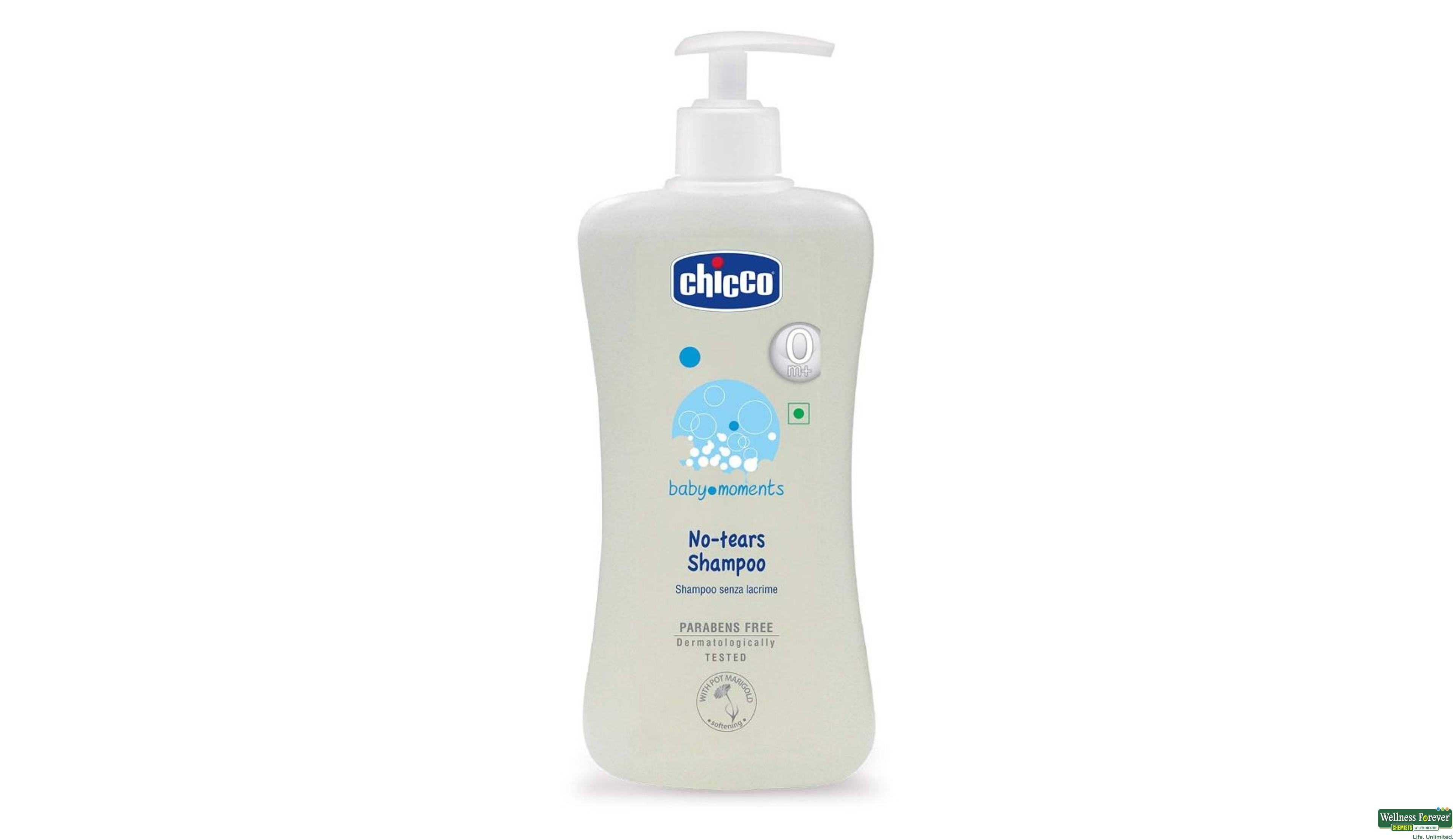 CHICCO BABY SHMP NO TEARS 500ML- 1, 500ML, 