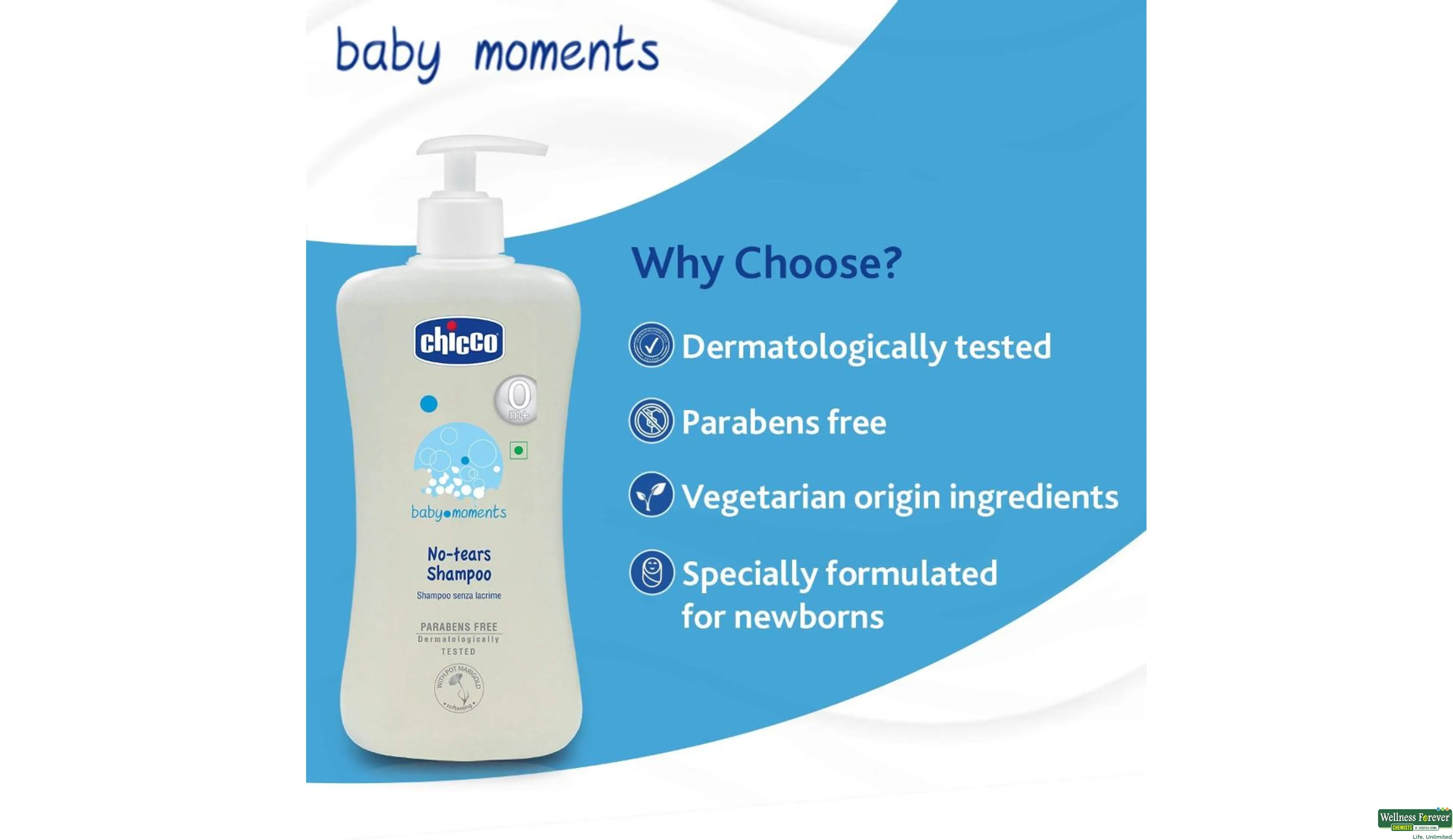 Chicco shampoo para bebé