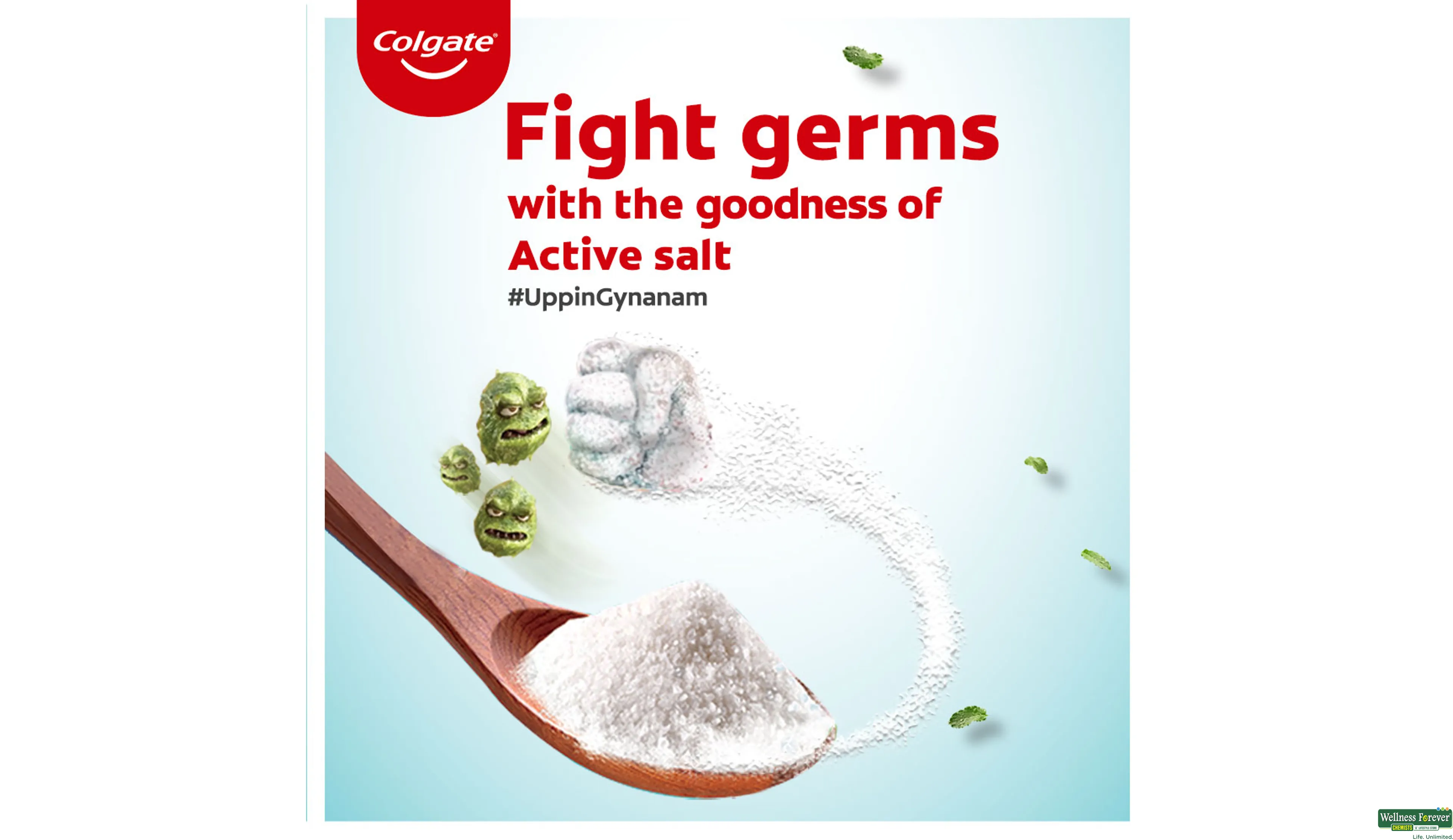 COLG T/PASTE ACTIVE SALT 200+100GM- 4, 300GM, 