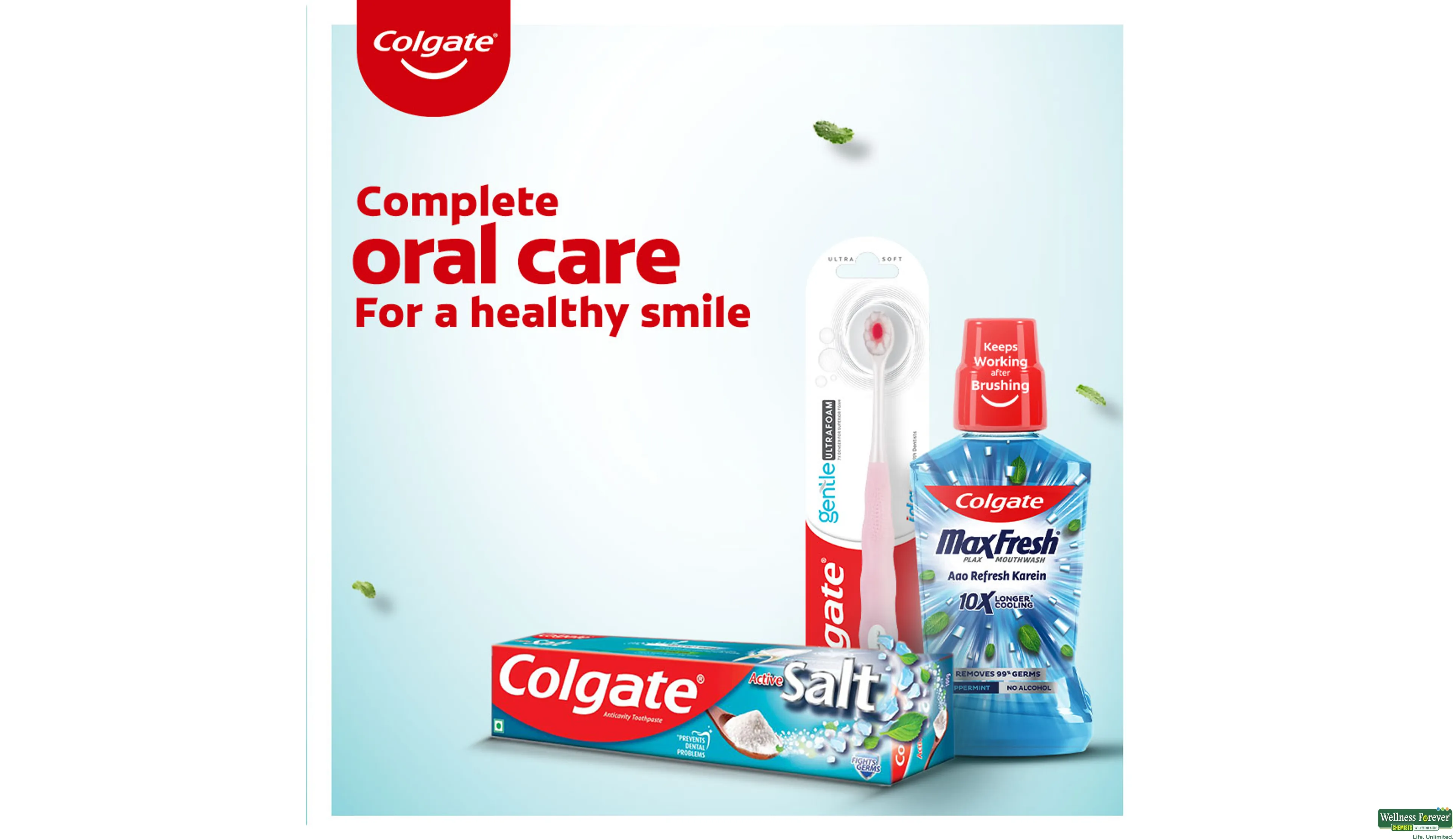Colgate for flat tummy hot sale