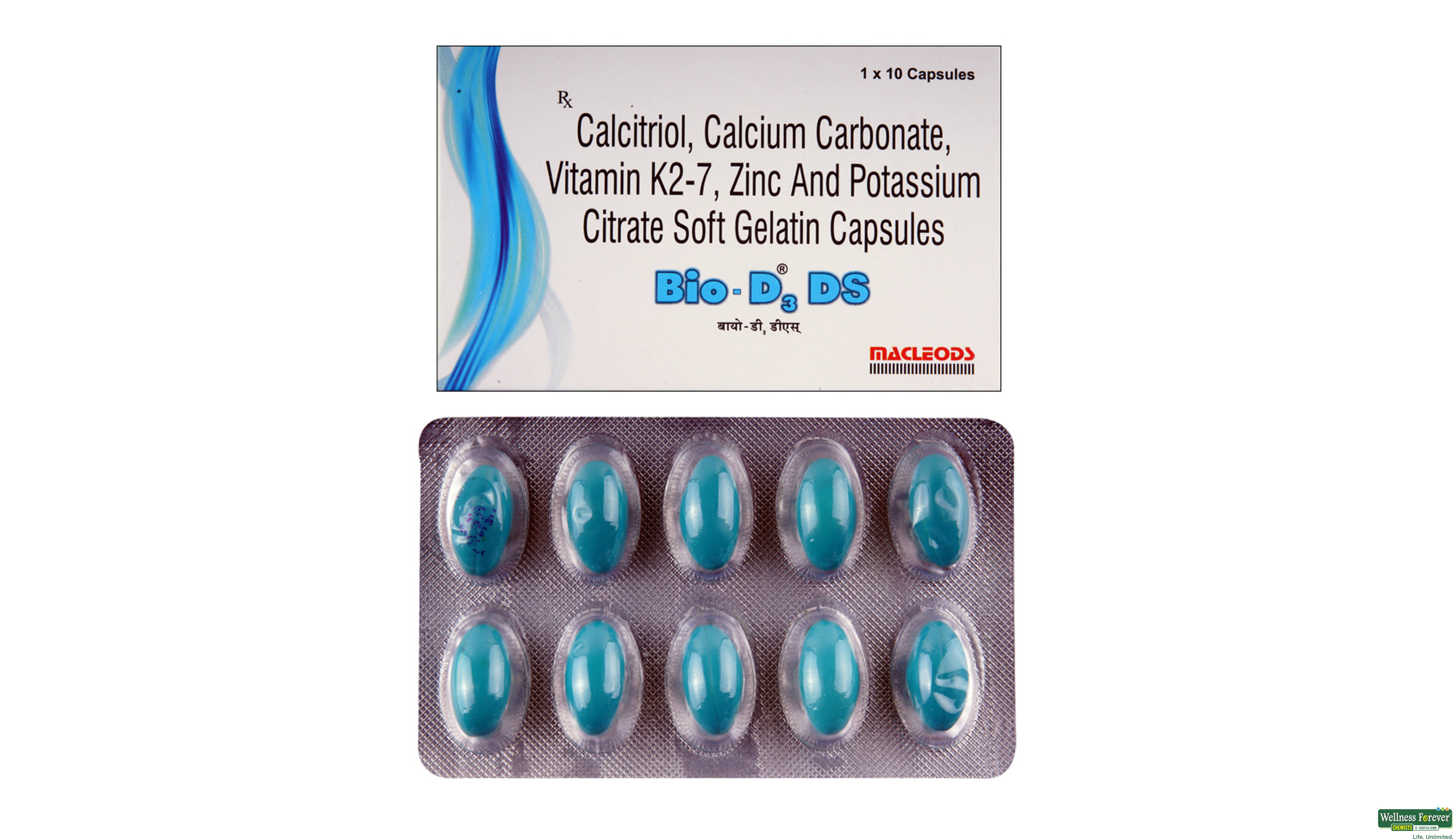 BIO-D3 DS 10CAP- 1, 10CAP, 