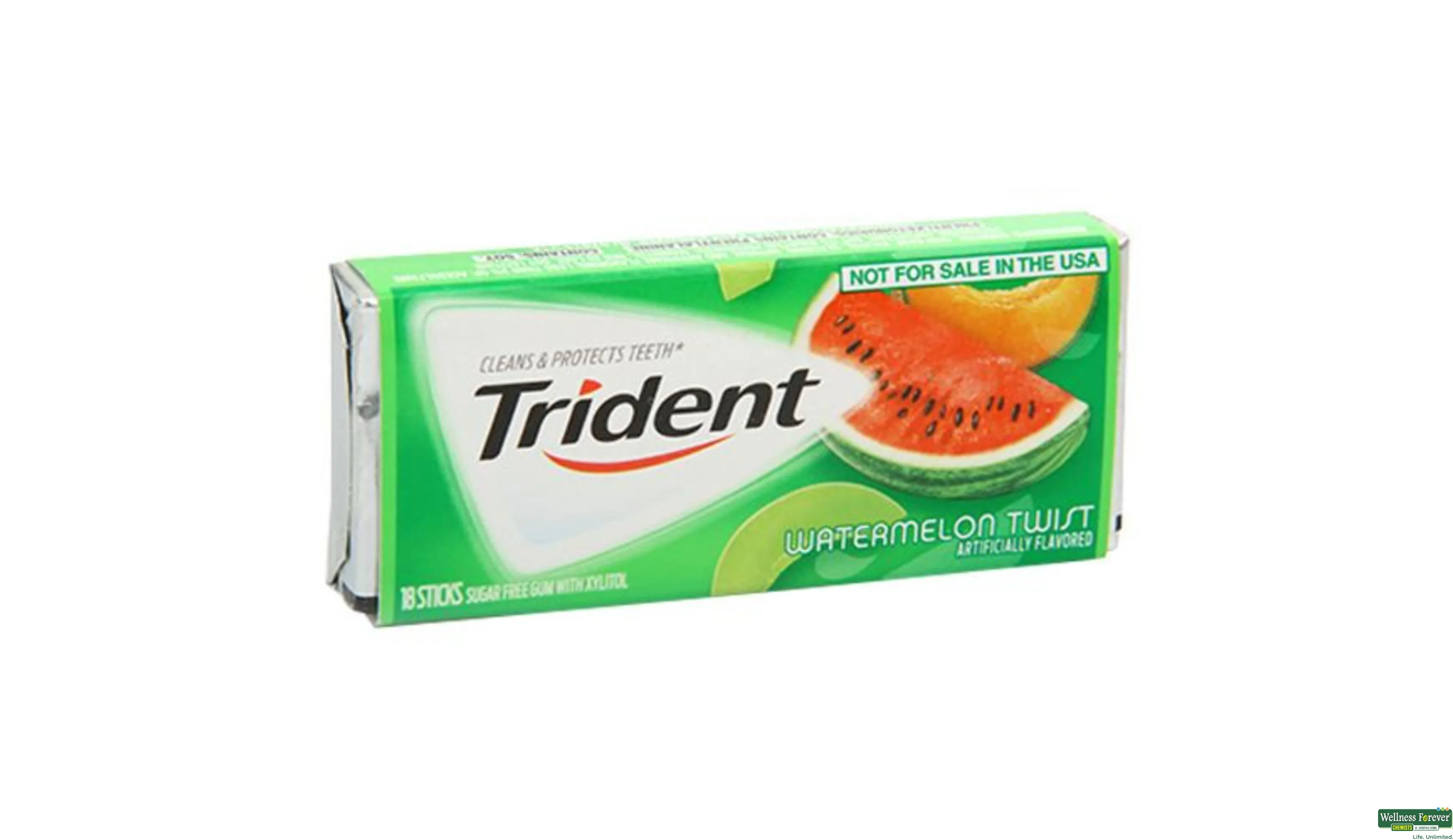 Trident Spearmint Sugar Free Chewing Gum (14pc)