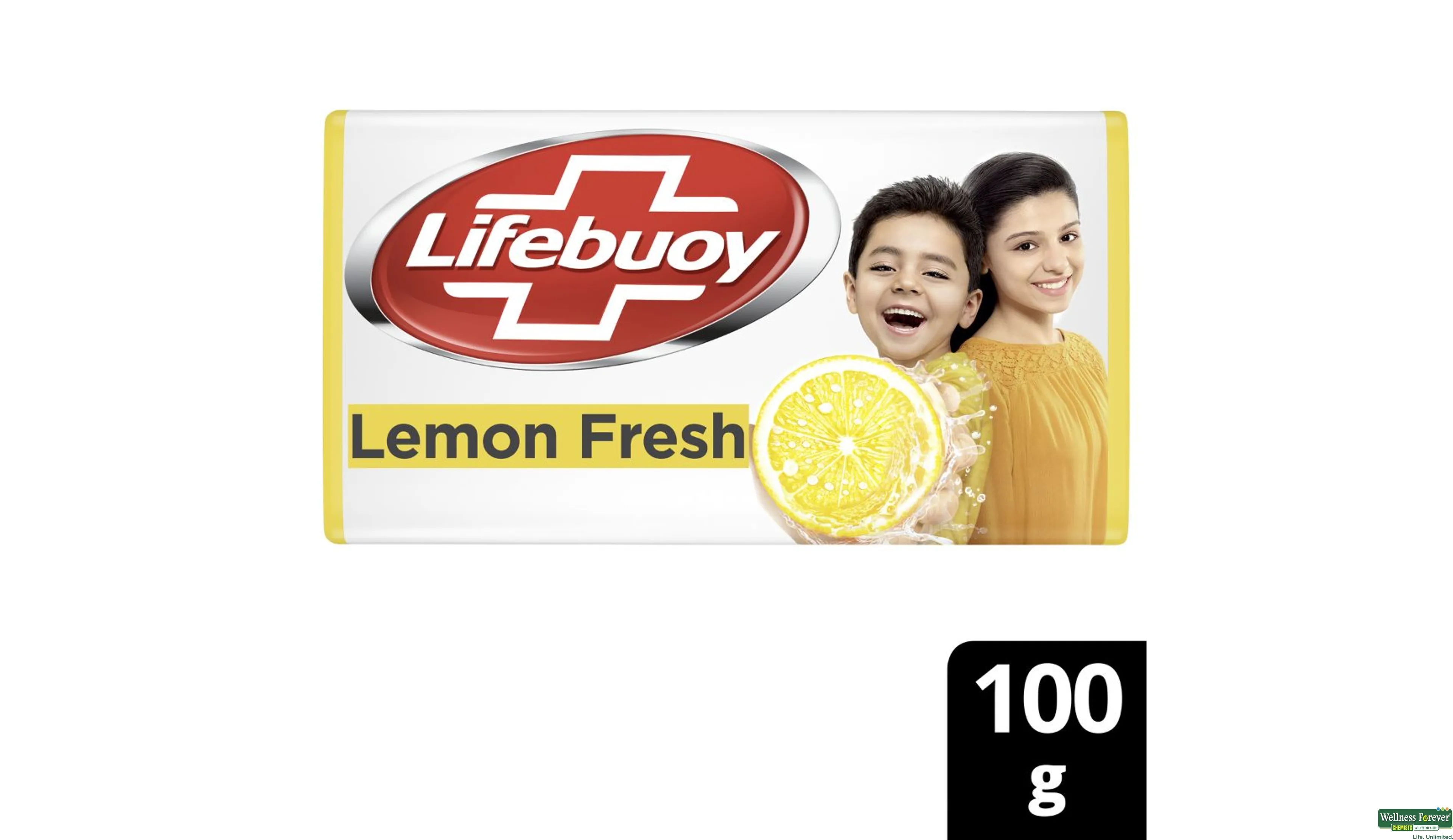 LIFEBUOY SOAP LEMON FRESH 100GM- 1, 100GM, 