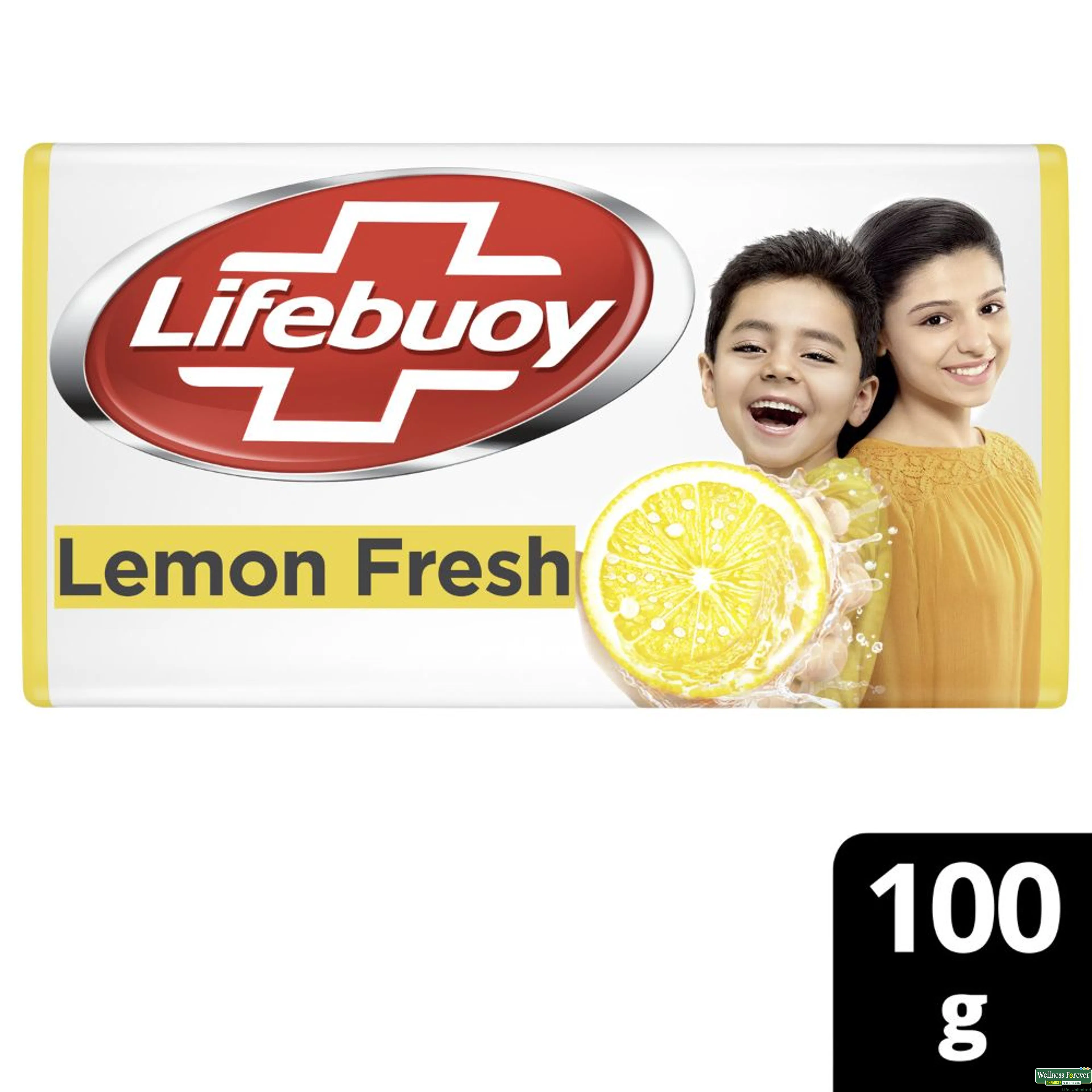 LIFEBUOY SOAP LEMON FRESH 100GM-image