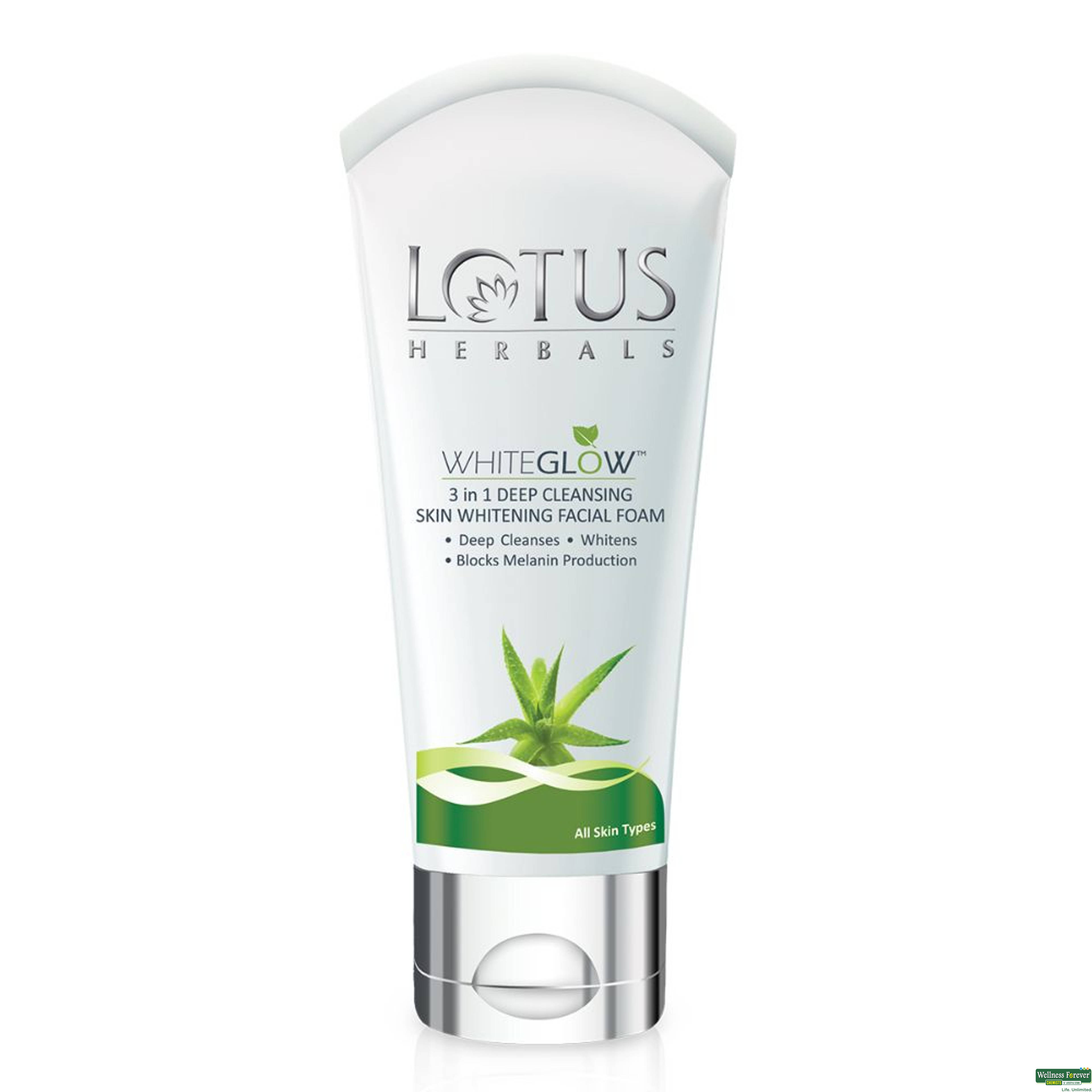 Lotus Face Wash White Glow Deep Cleanser 100g-image