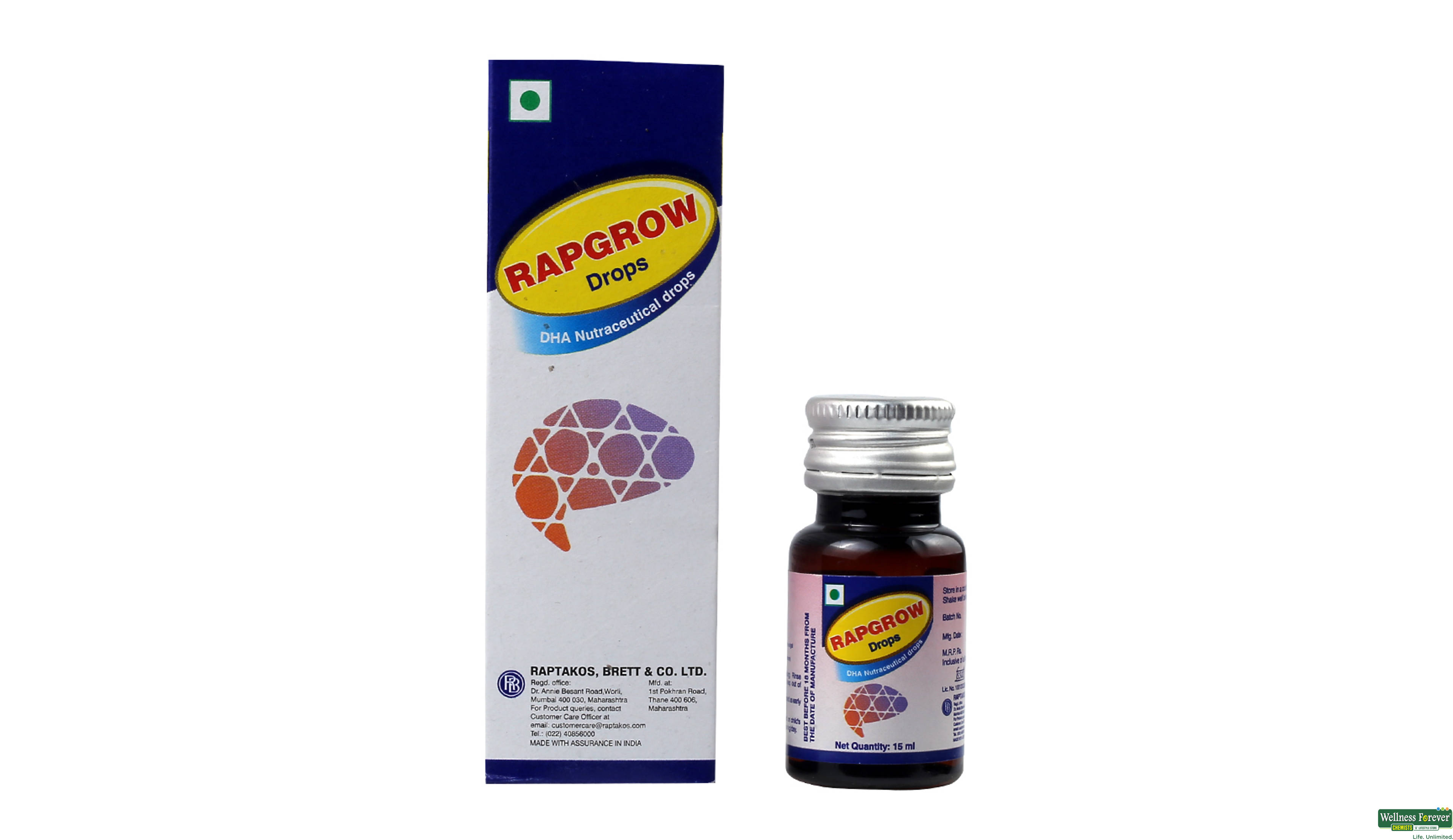 RAPGROW ORAL DROP 15ML- 1, 15ML, 