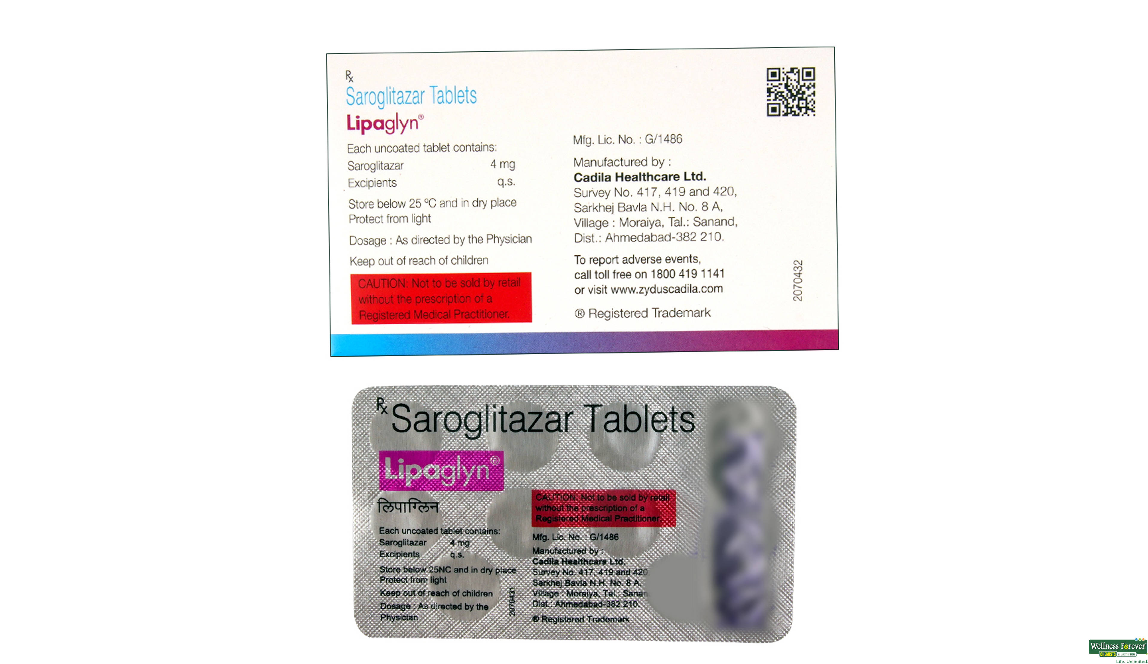 LIPAGLYN 10TAB- 2, 10TAB, 
