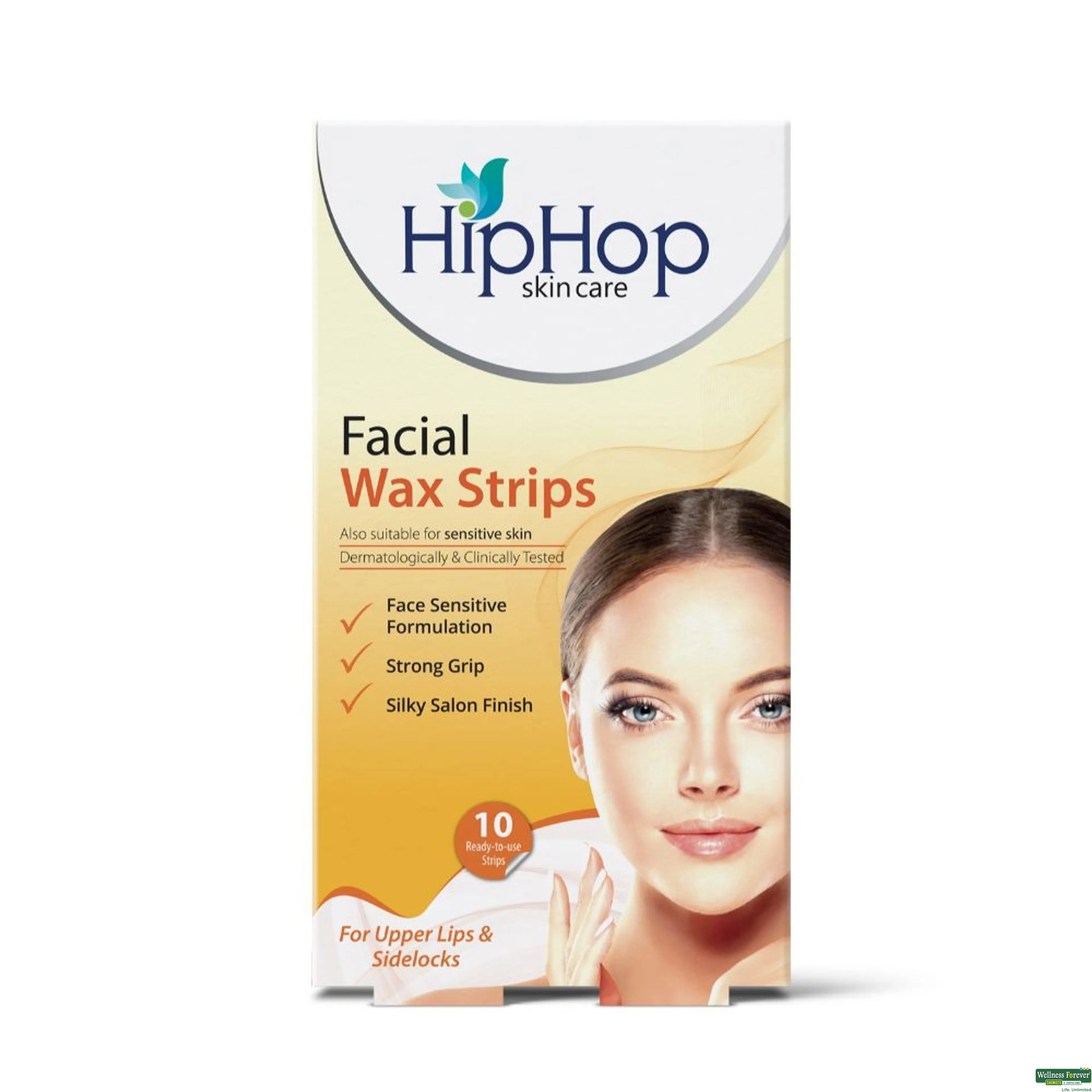 HIPHOP FACIAL/WAX STRIPS 10PC-image