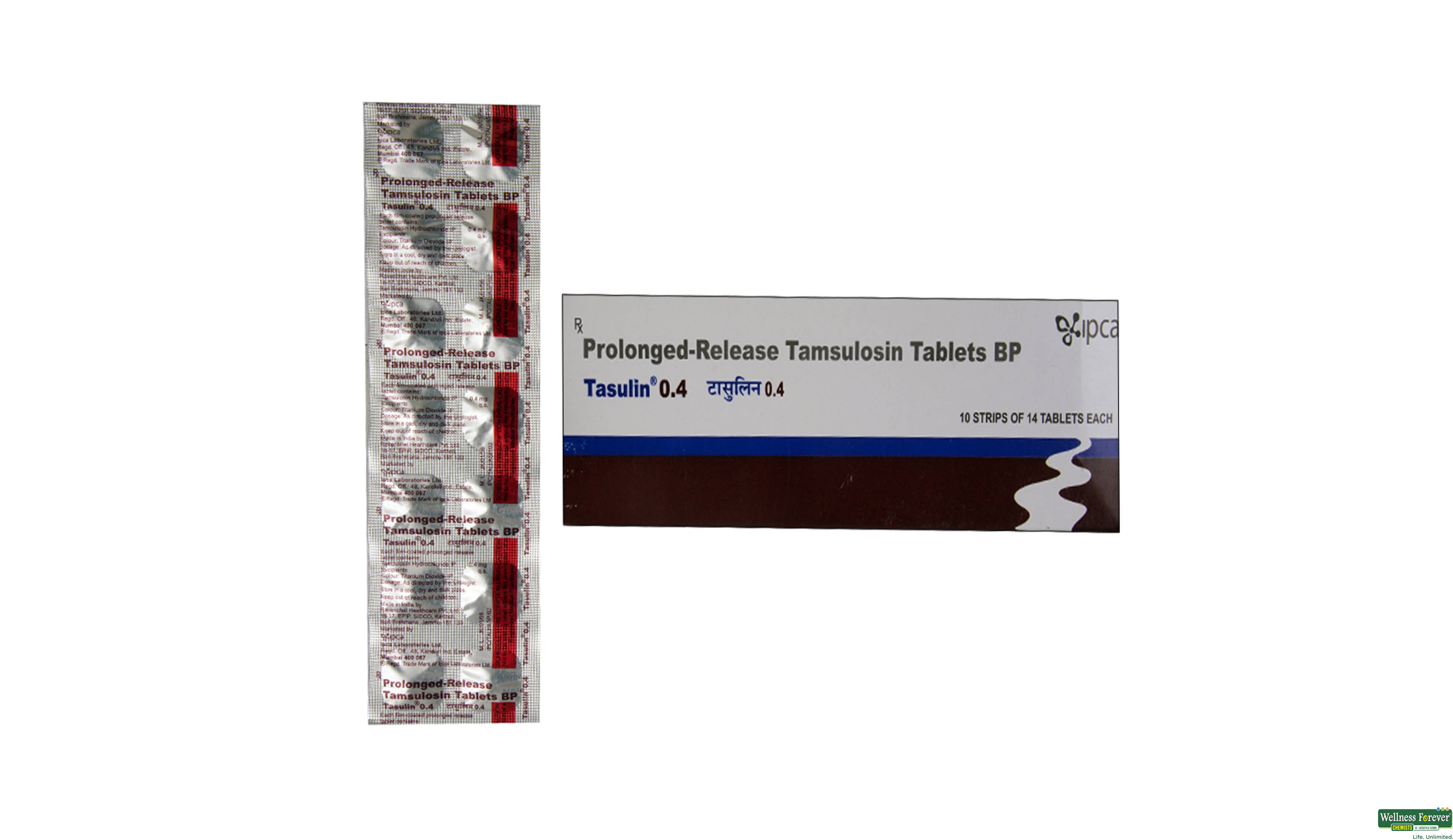 TASULIN 0.4MG 14TAB- 1, 14TAB, 