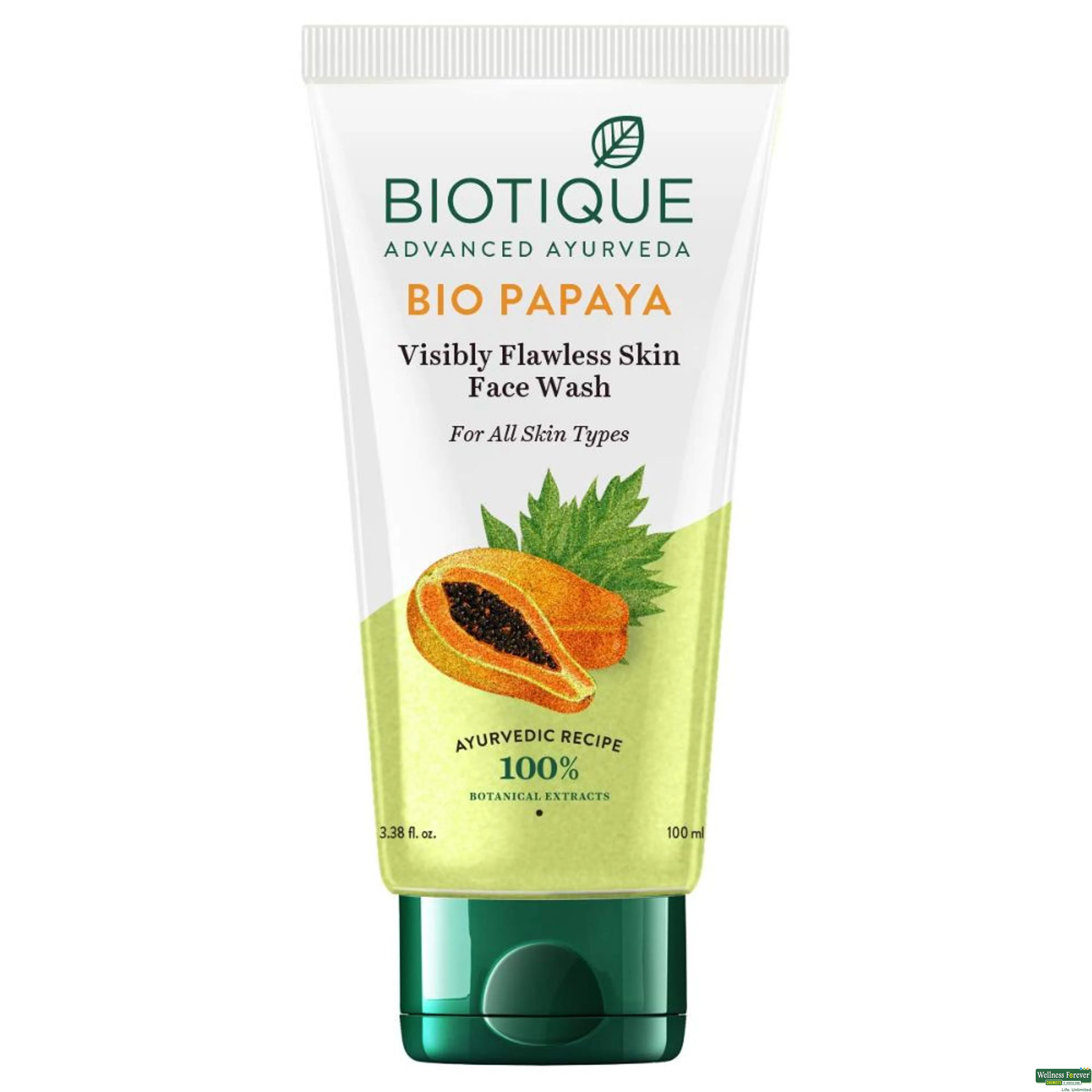 BIOT PAPAYA DEEP CLEANSE FACE WASH 100ML-image