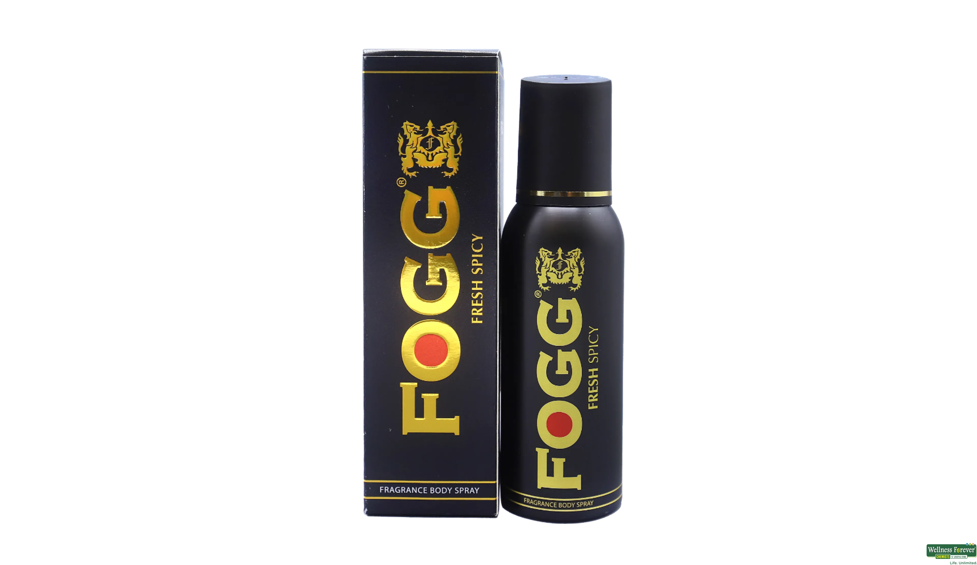 FOGG DEO FRESH SPICY 120ML- 1, 120ML, 