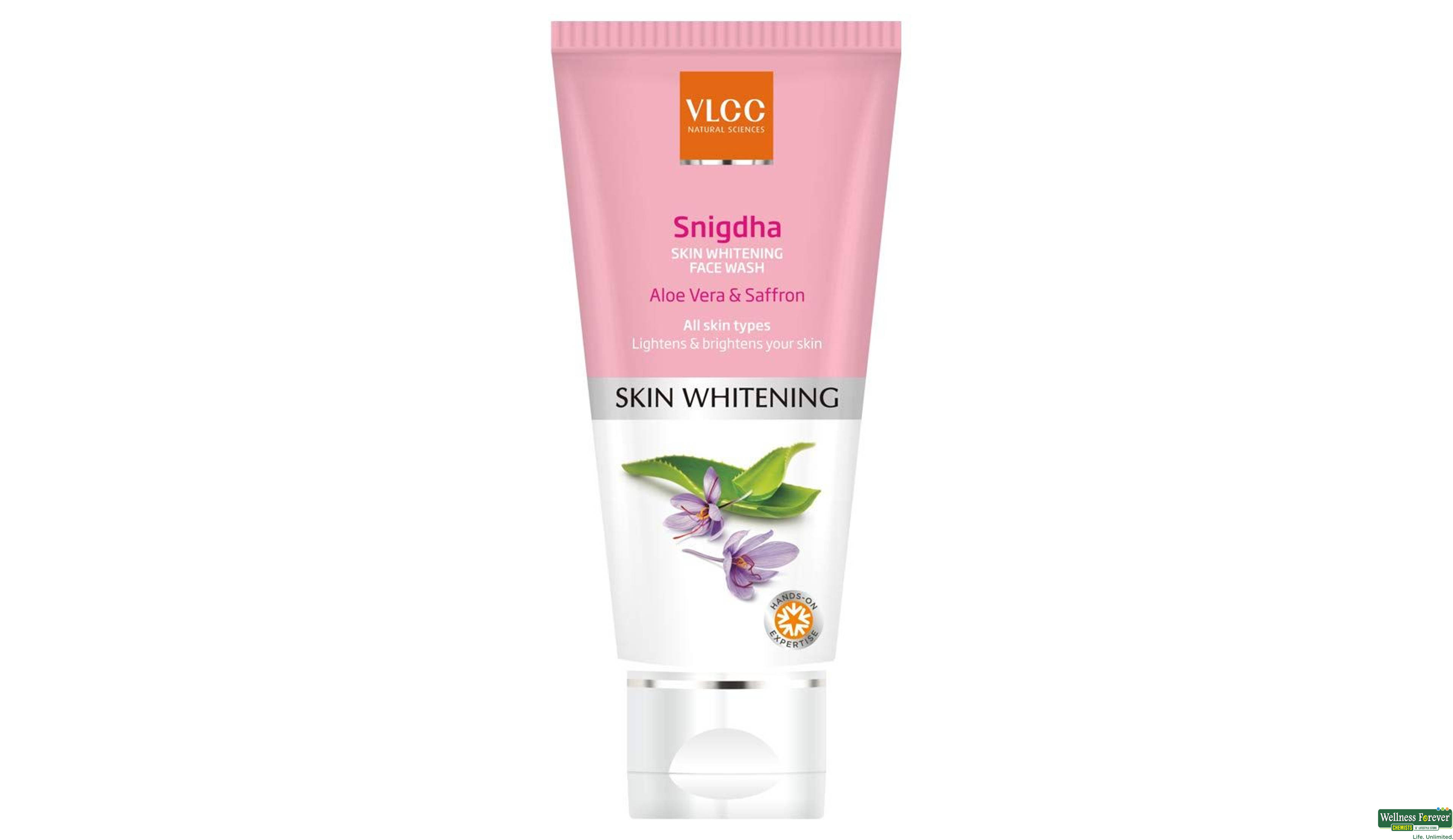VLCC F/WASH SNIGDHA SKIN WHITENING 100ML- 1, 100ML, null