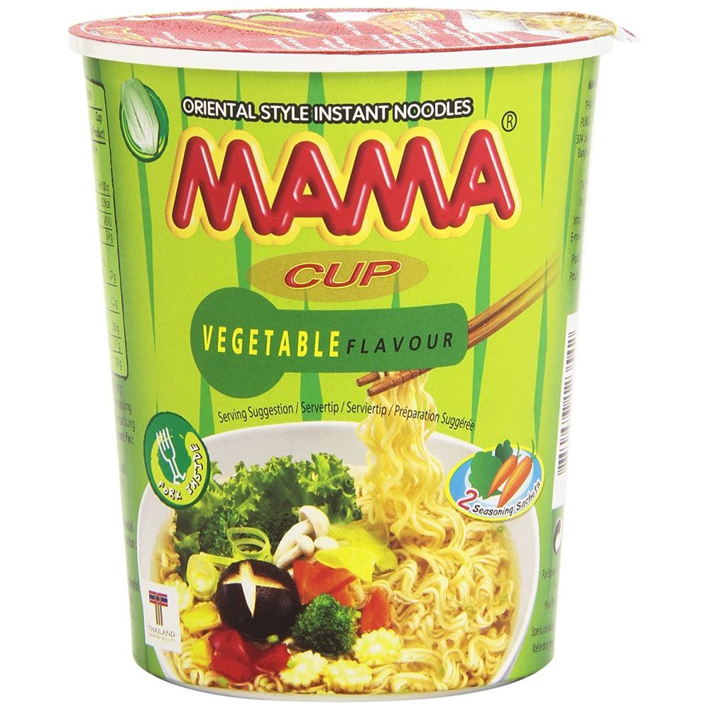 MAMA CUP VEGETABLE FLAVOUR - Ramen instantanée aux légumes - 70g