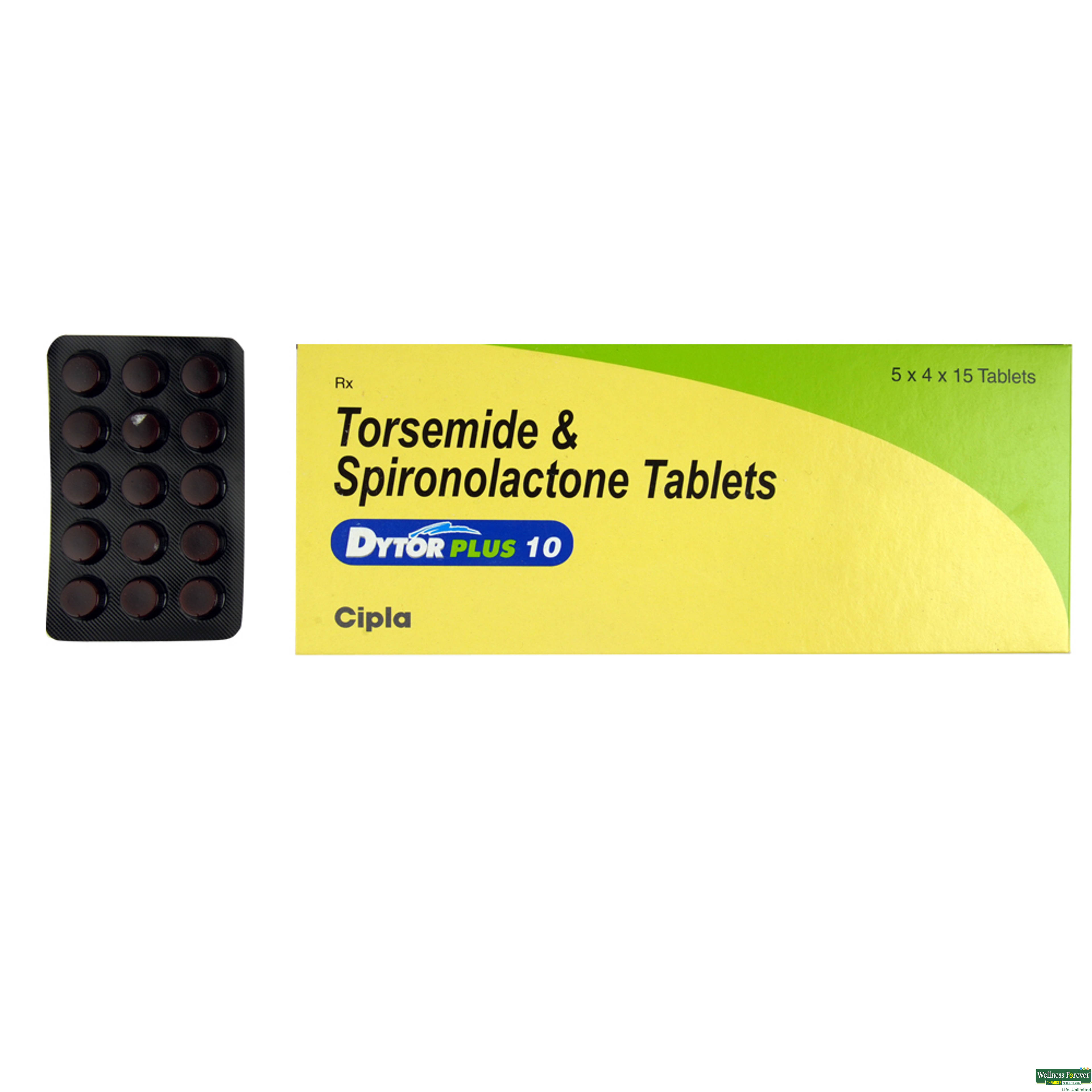 Dytor-Plus 10mg 15 Tablets-image