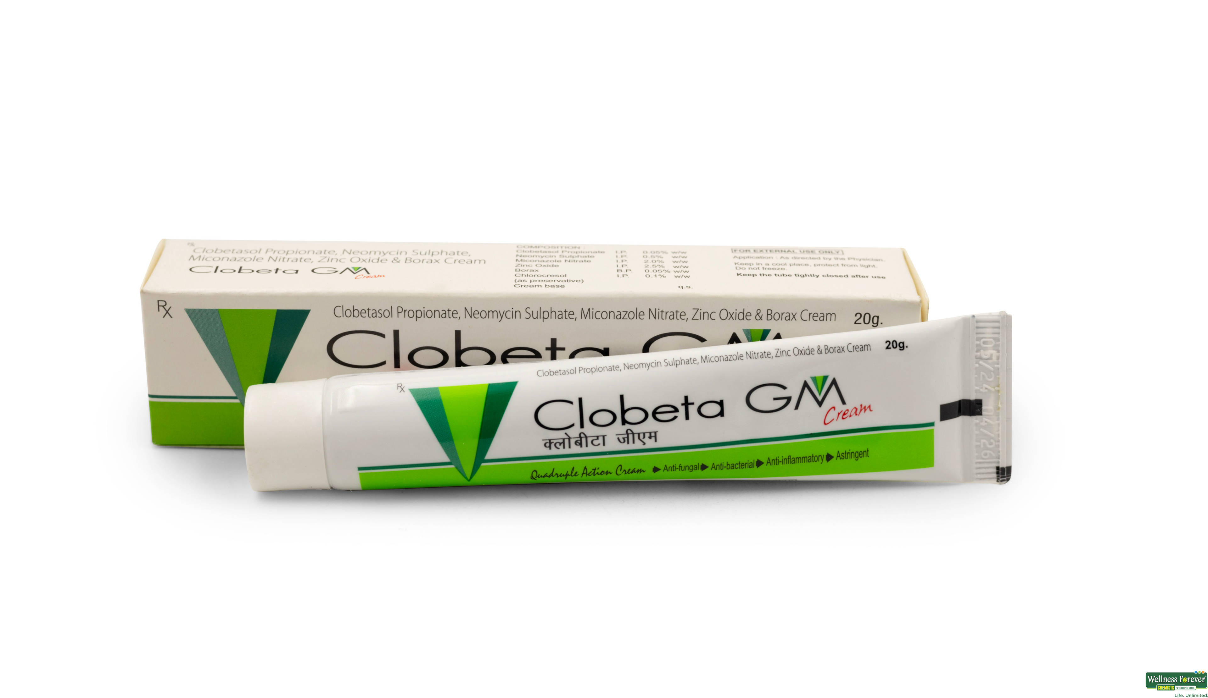 CLOBETA-GM CREAM 20GM- 1, 20GM, 