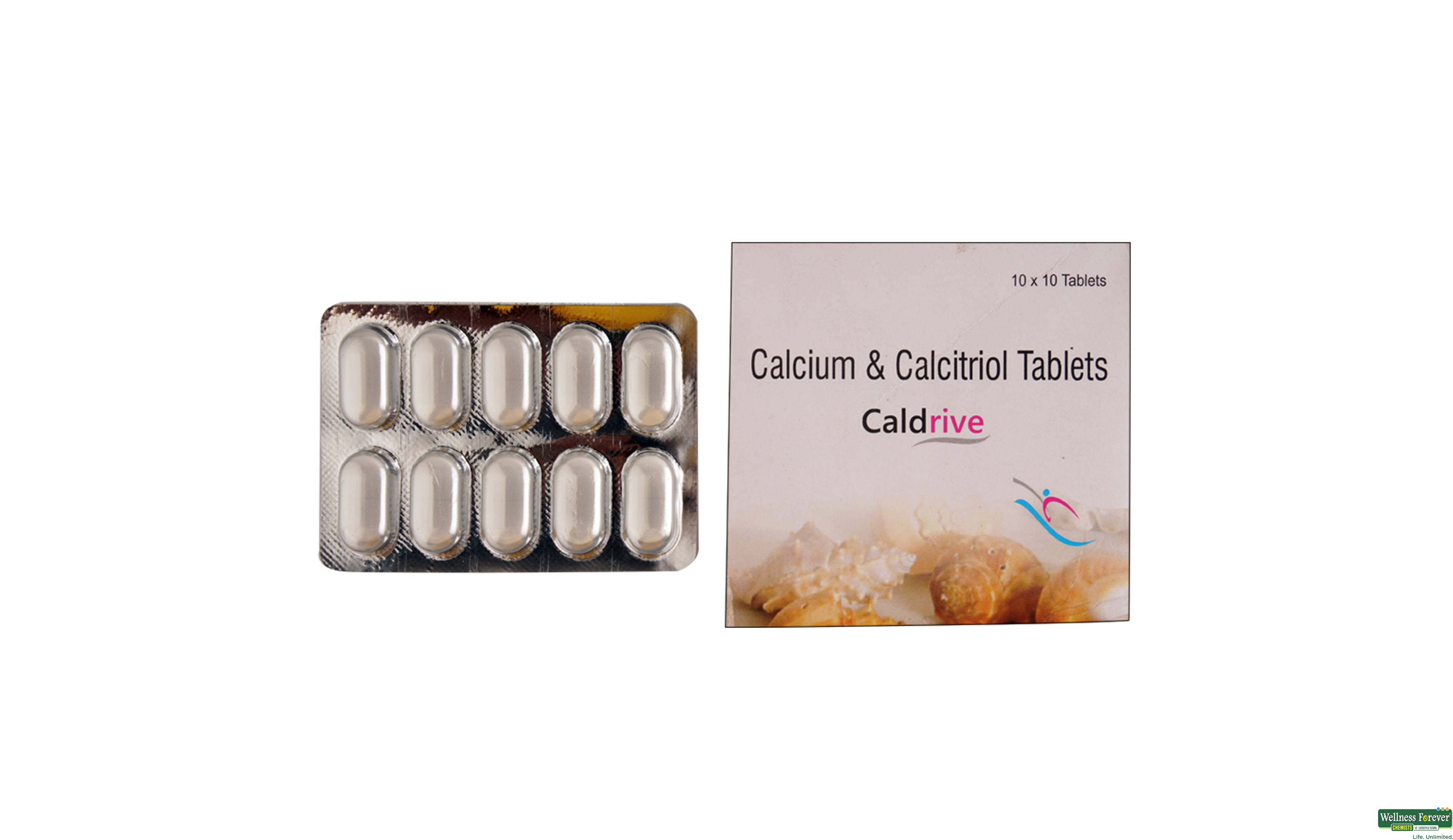 CALDRIVE 500MG 10TAB- 1, 10TAB, 