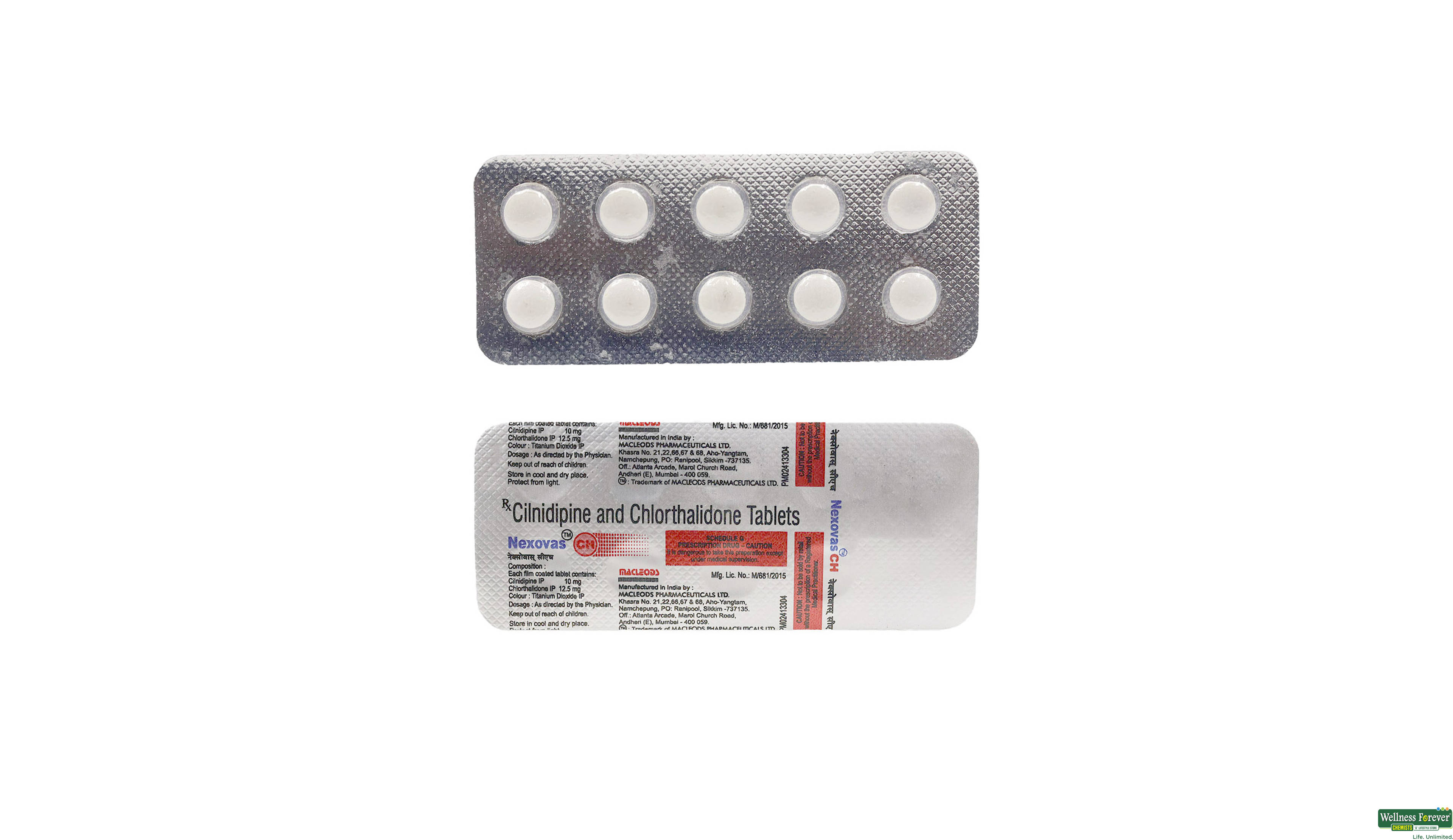 NEXOVAS-CH 10MG 10TAB- 1, 10TAB, 