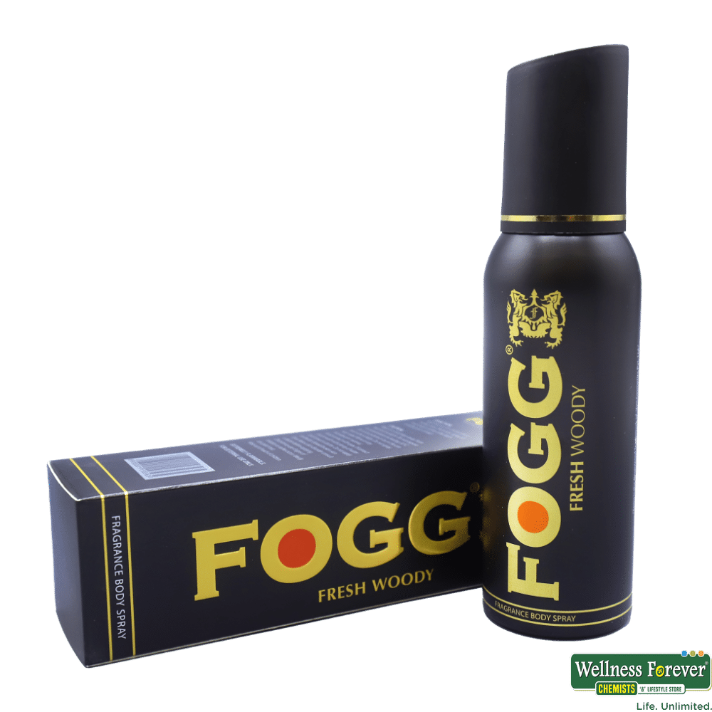 Buy Fogg Fresh Woody Black Series Body Spray for Men, 120 ml Online at ...