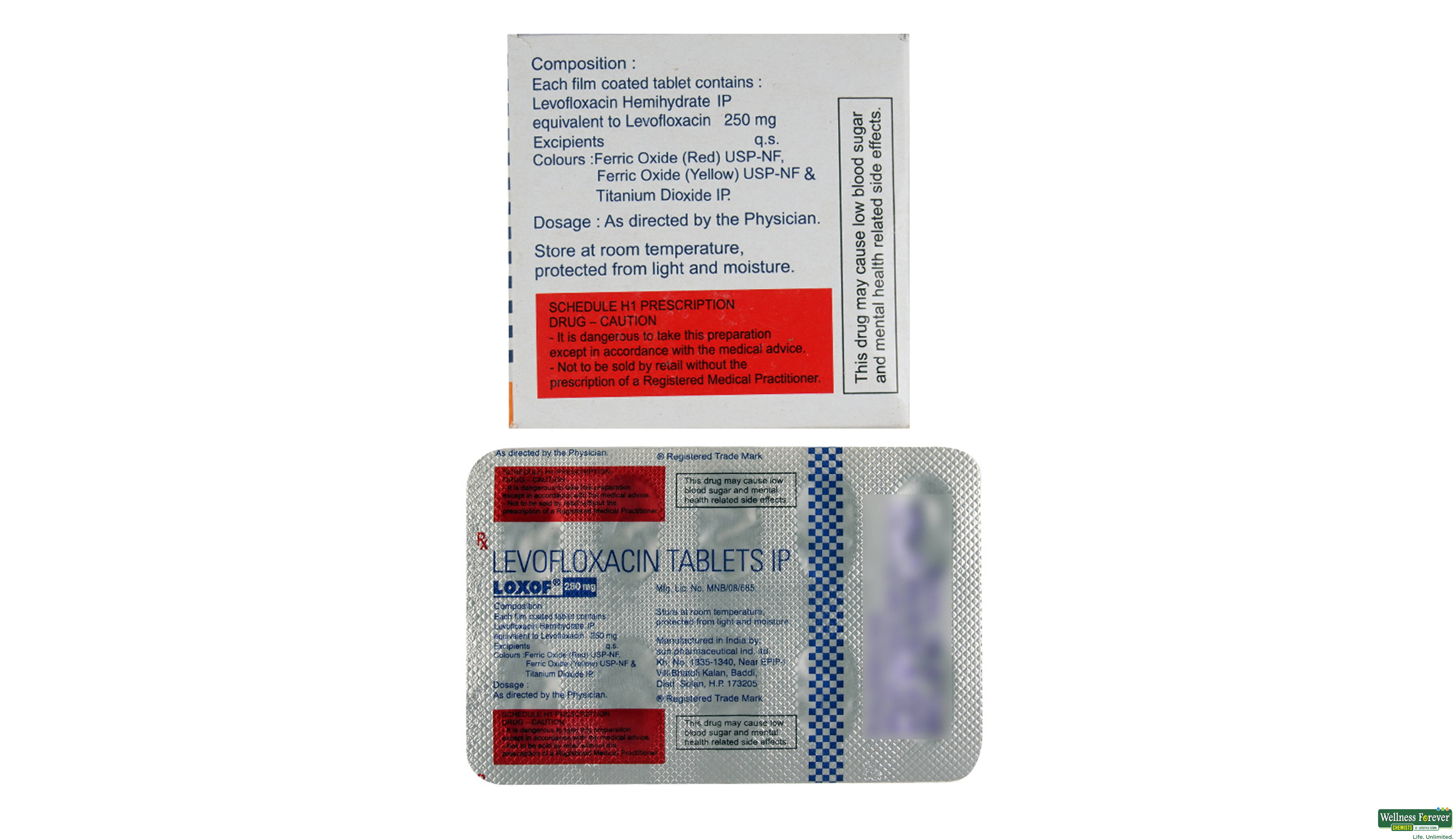 LOXOF 250MG 10TAB- 2, 10TAB, 