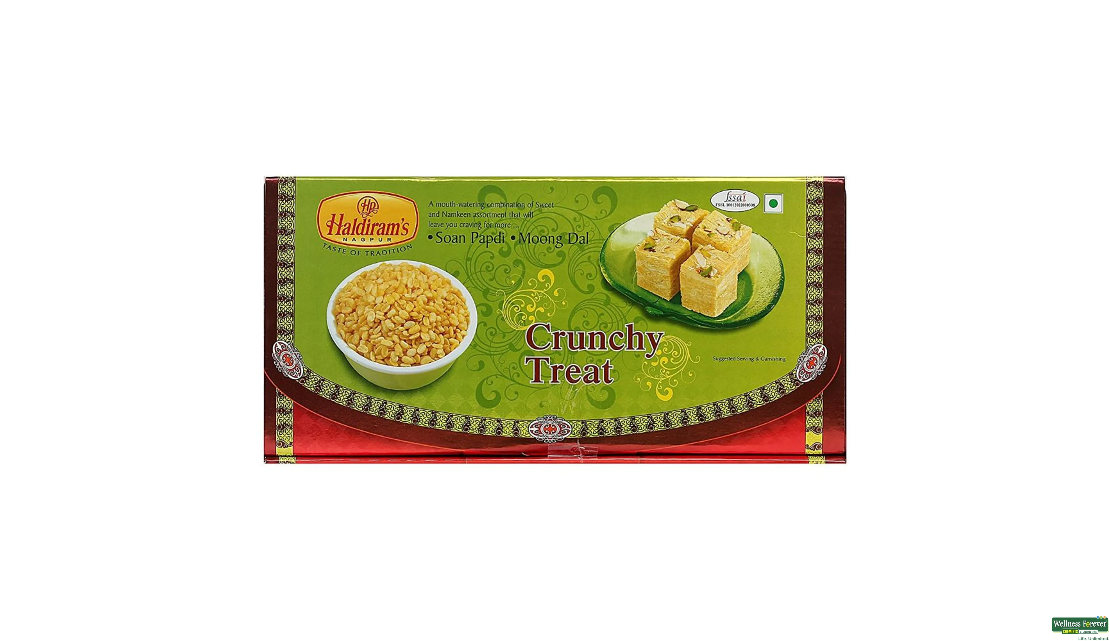 HALDIRAM CRUNCHY TREAT 400GM- 1, 400GM, 