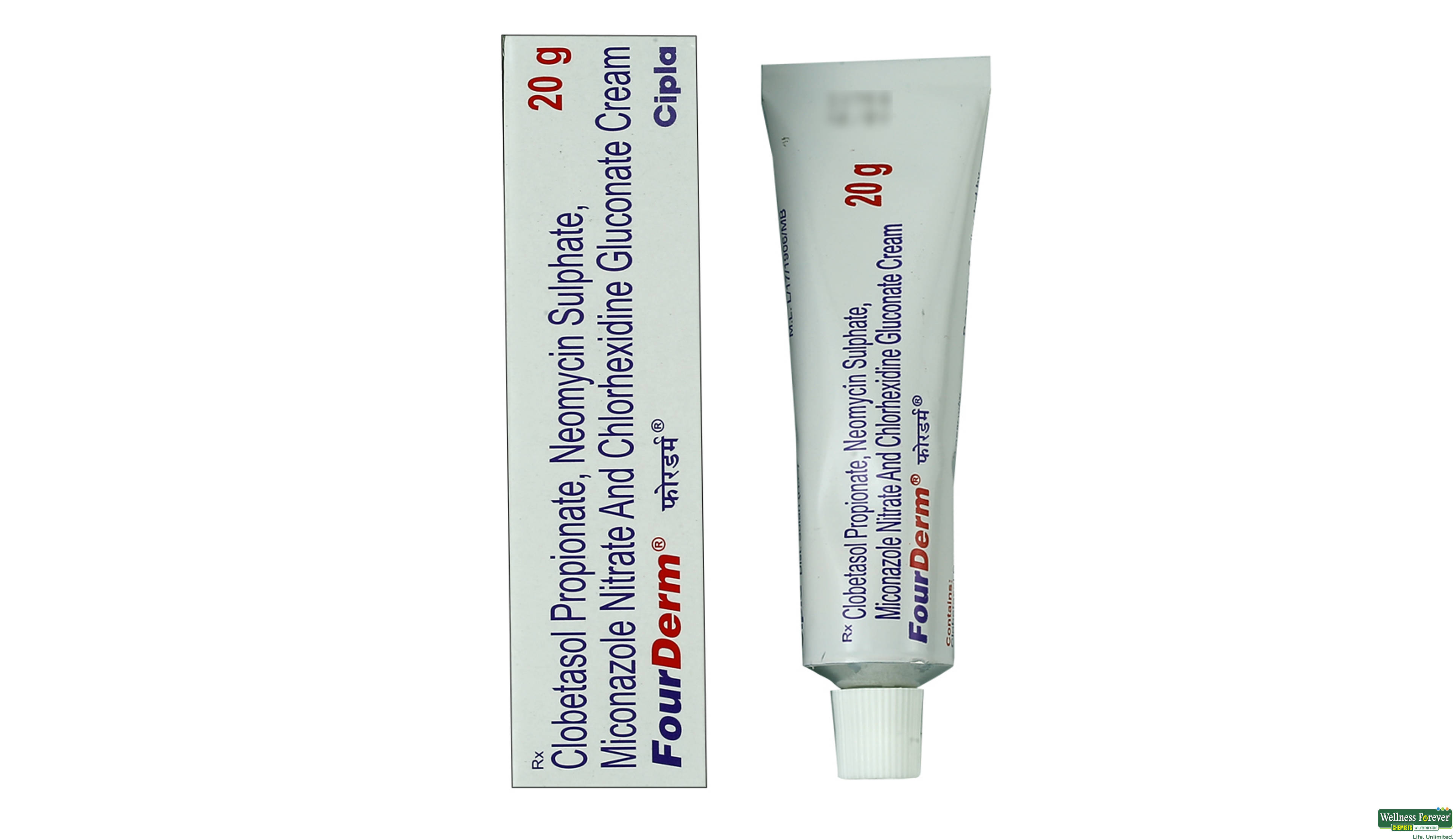 FOURDERM CREAM 20GM- 1, 20GM, 