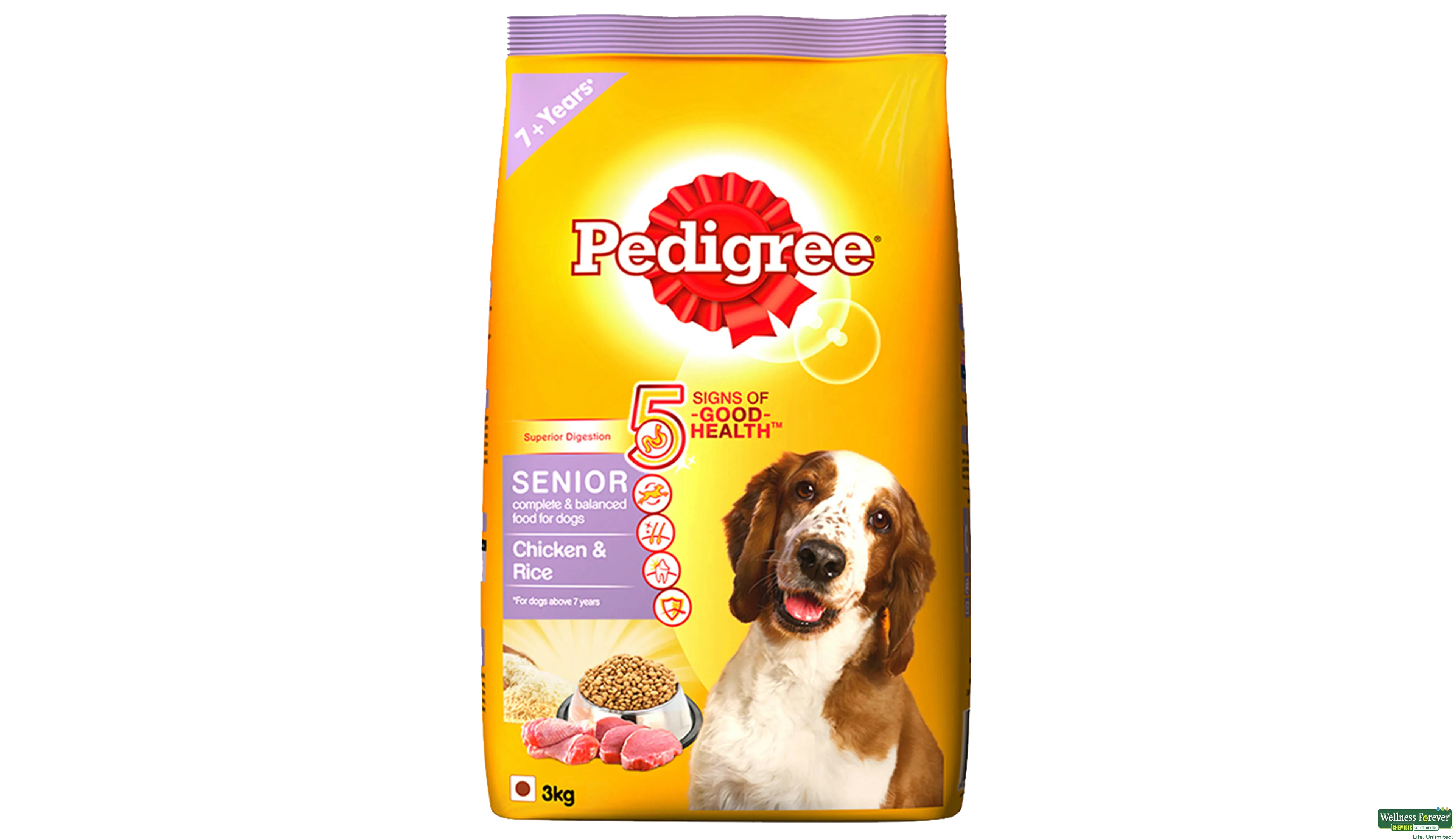 Pedigree 3kg outlet