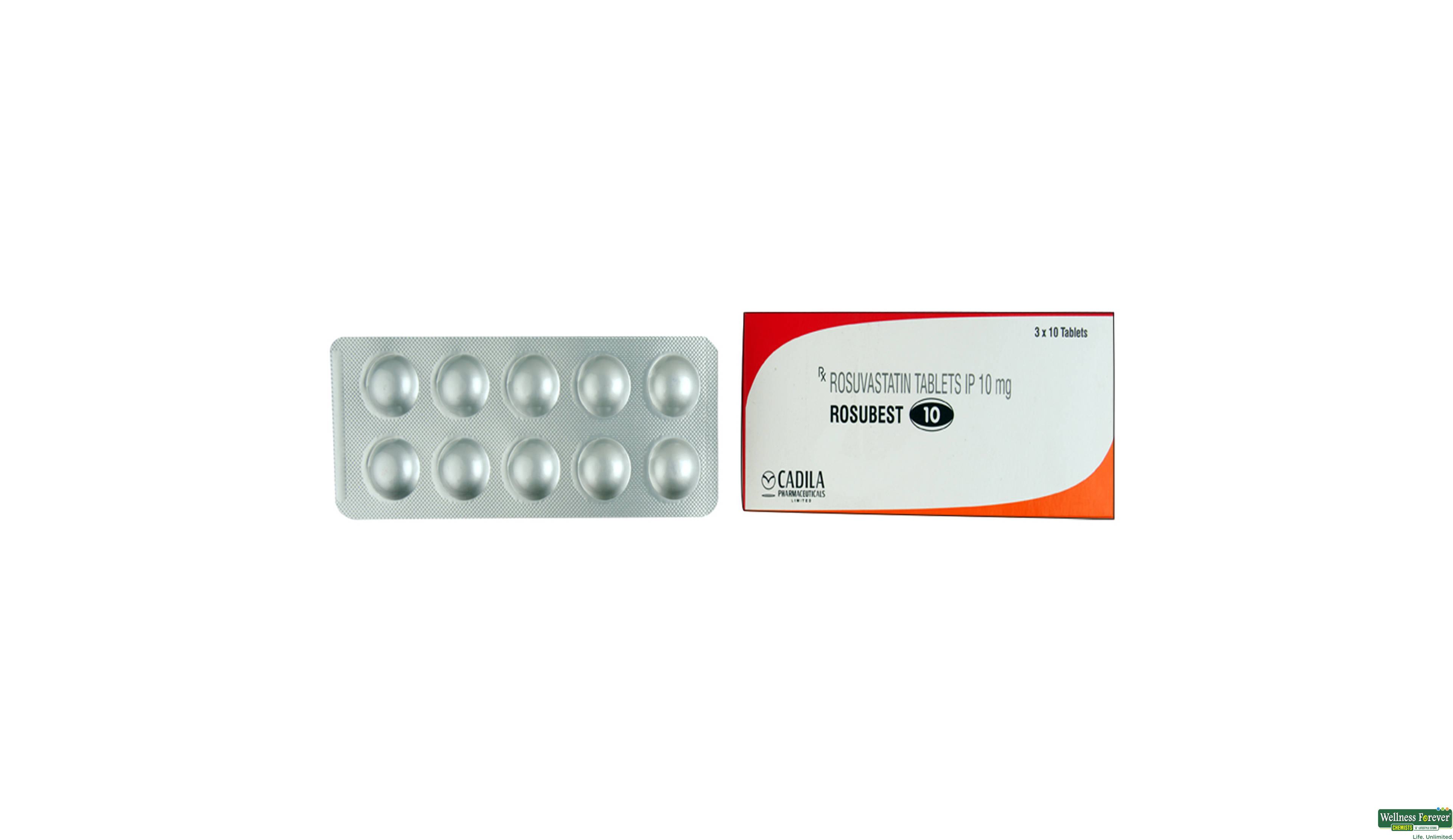 ROSUBEST 10MG 10TAB- 1, 10TAB, 