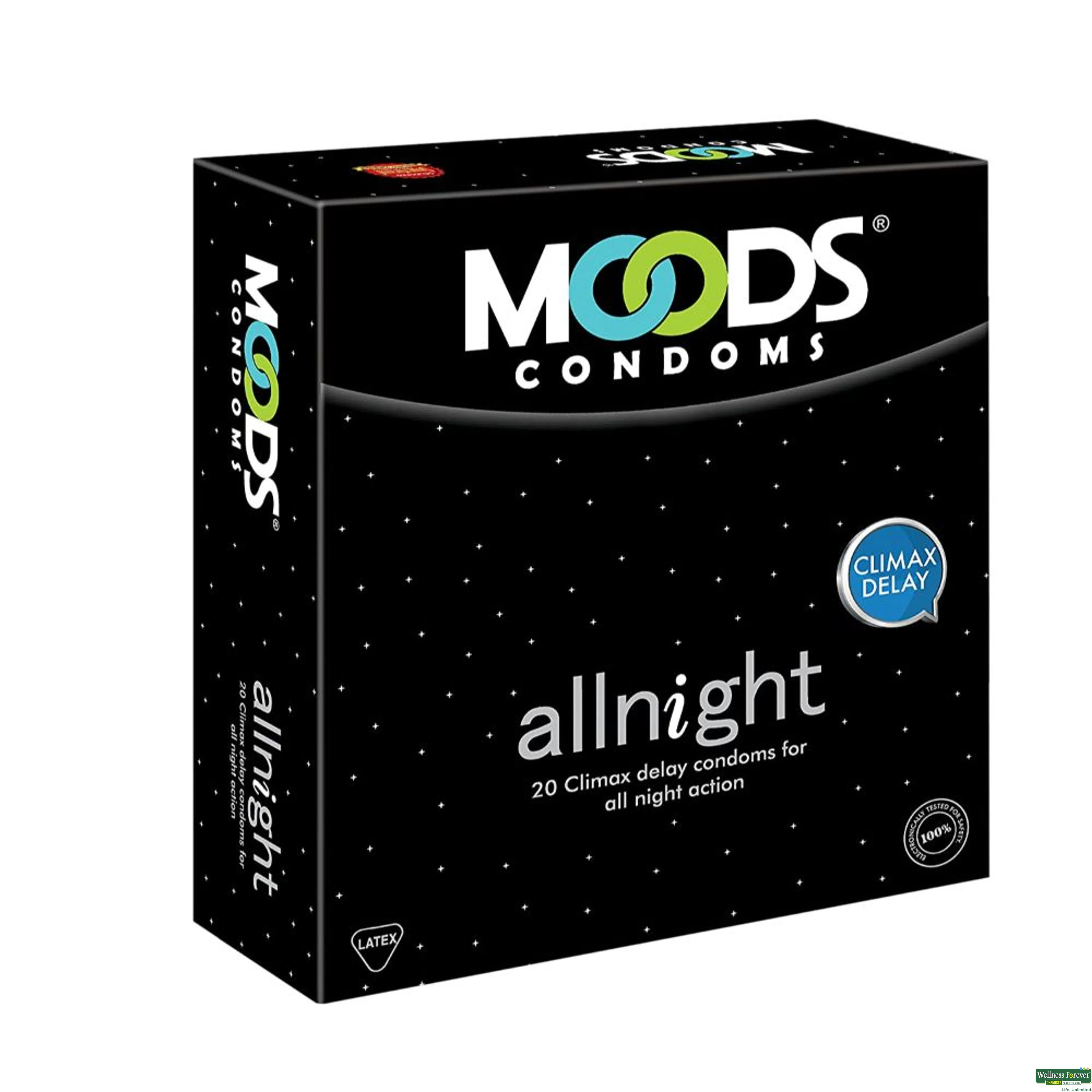 MOODS CONDOM PANACHE ALL NIGHT 20PC-image